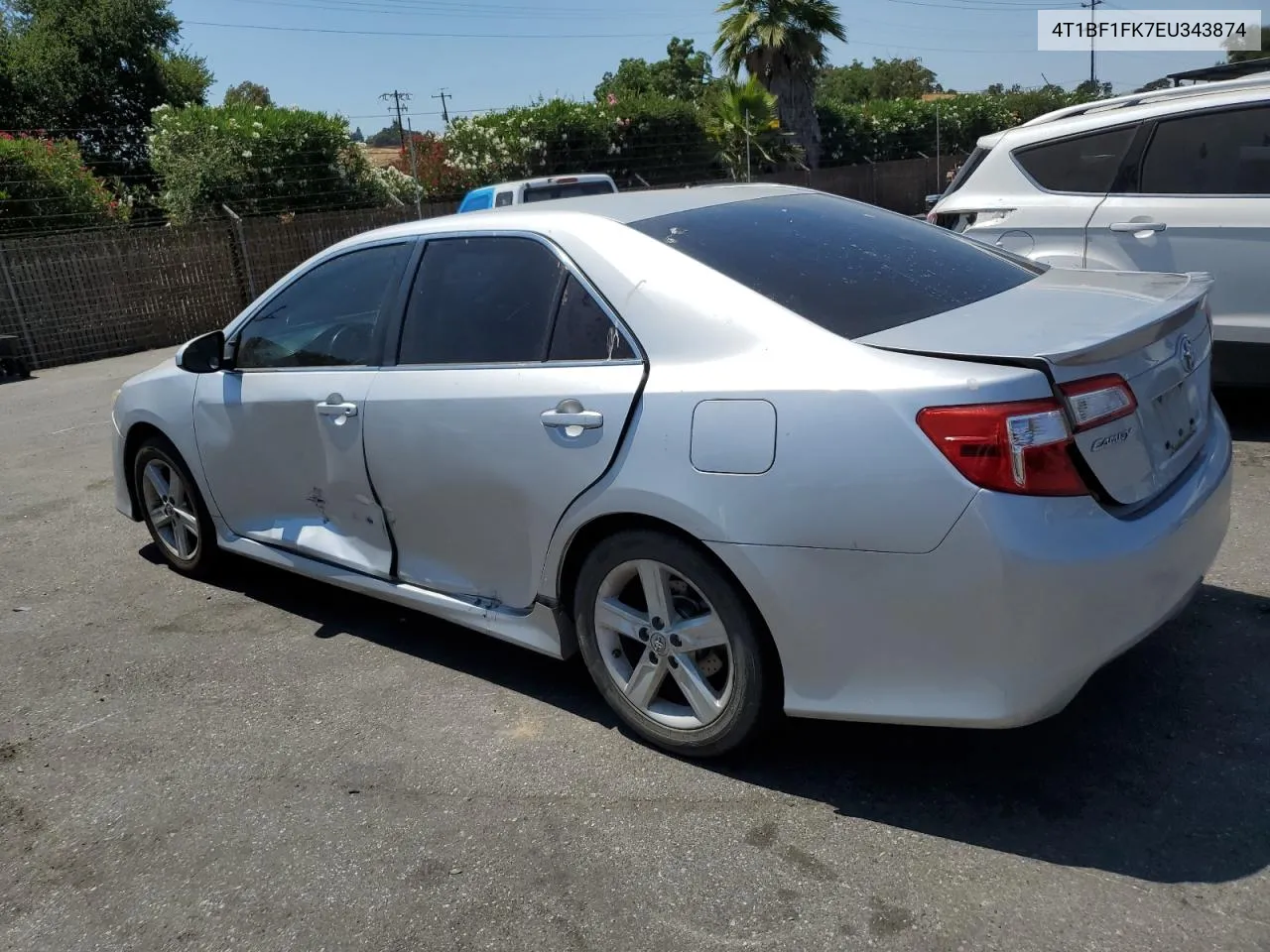 2014 Toyota Camry L VIN: 4T1BF1FK7EU343874 Lot: 64296694