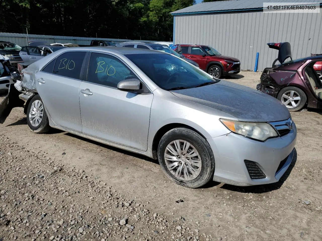 4T4BF1FK4ER407603 2014 Toyota Camry L