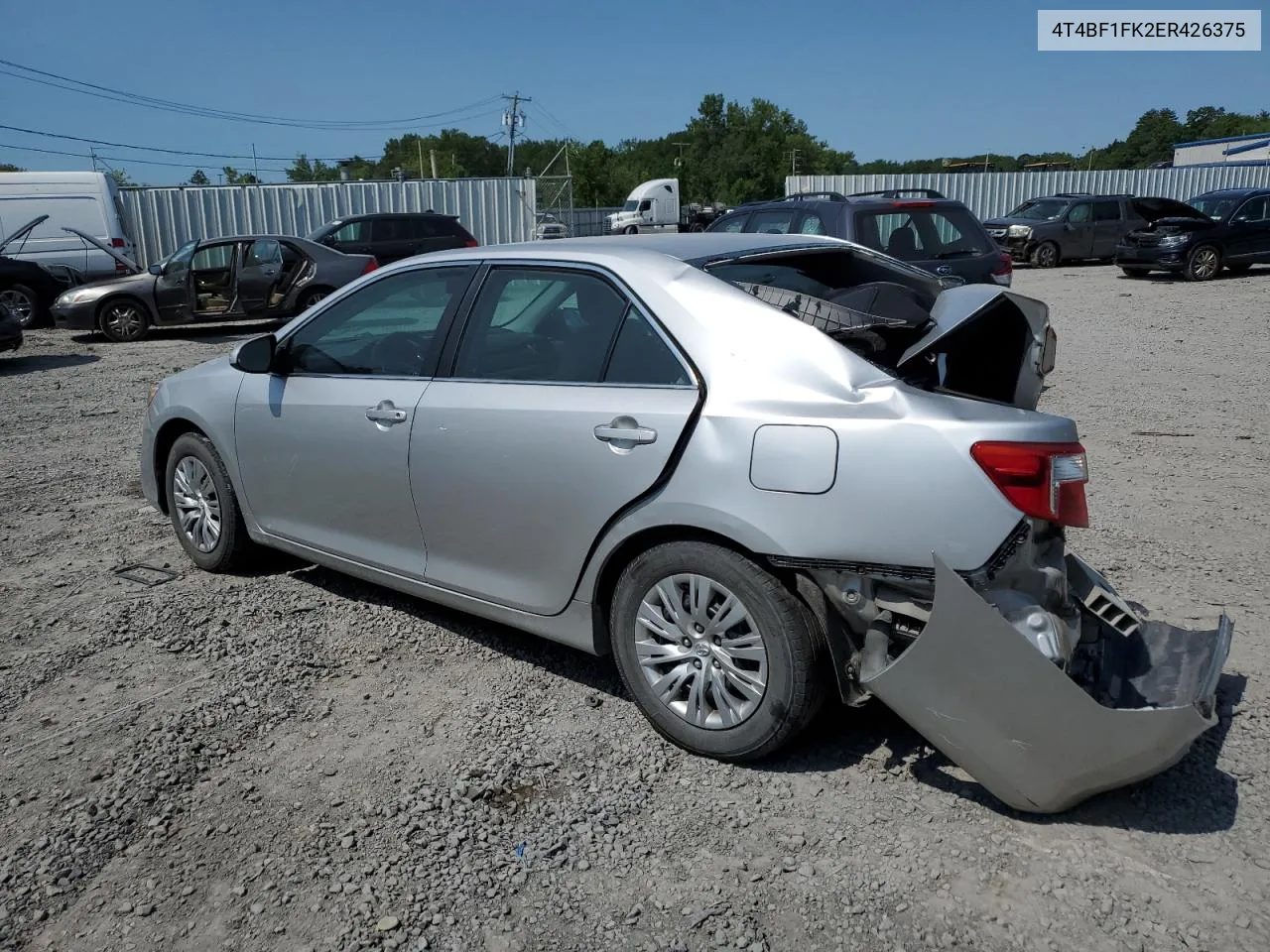 2014 Toyota Camry L VIN: 4T4BF1FK2ER426375 Lot: 64551254