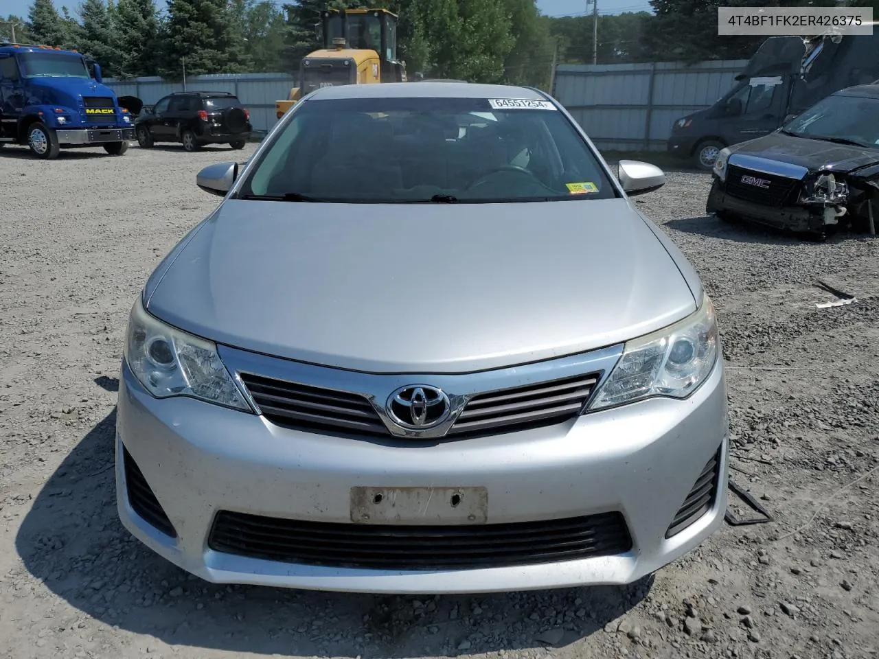 2014 Toyota Camry L VIN: 4T4BF1FK2ER426375 Lot: 64551254