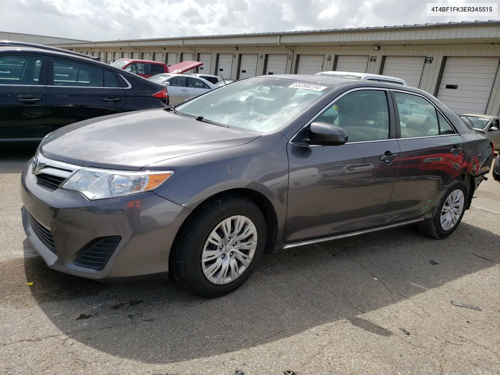 2014 Toyota Camry L VIN: 4T4BF1FK3ER345515 Lot: 65398234