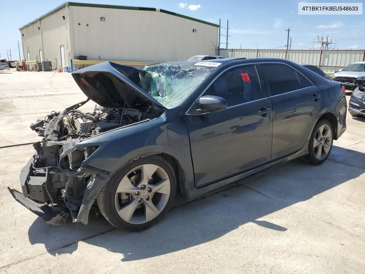 2014 Toyota Camry Se VIN: 4T1BK1FK8EU548633 Lot: 65411034