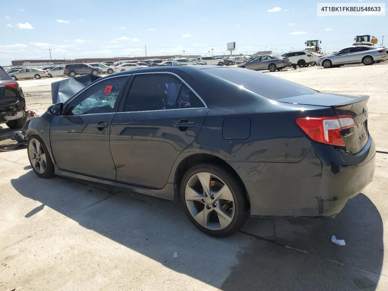 2014 Toyota Camry Se VIN: 4T1BK1FK8EU548633 Lot: 65411034