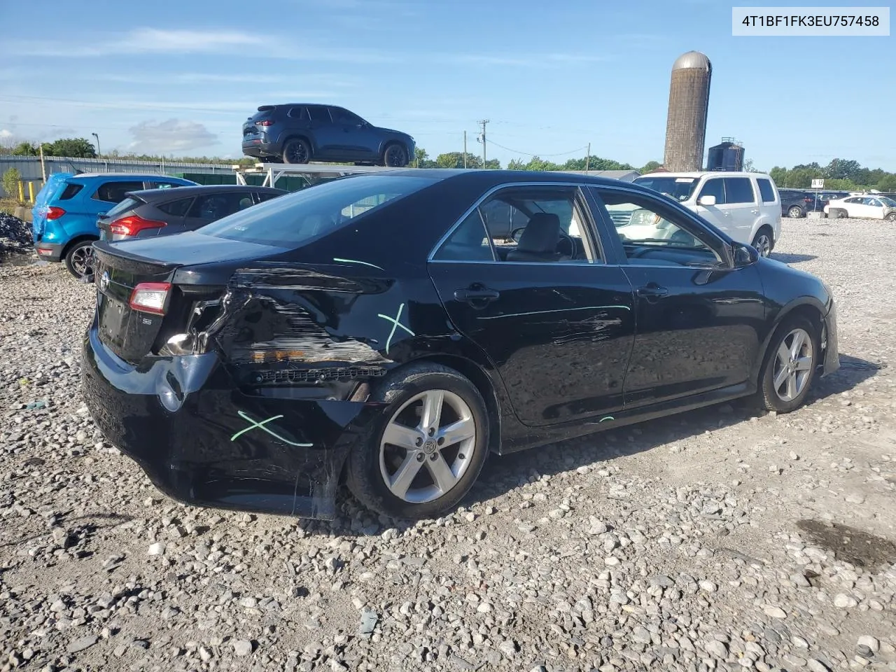 2014 Toyota Camry L VIN: 4T1BF1FK3EU757458 Lot: 65854094