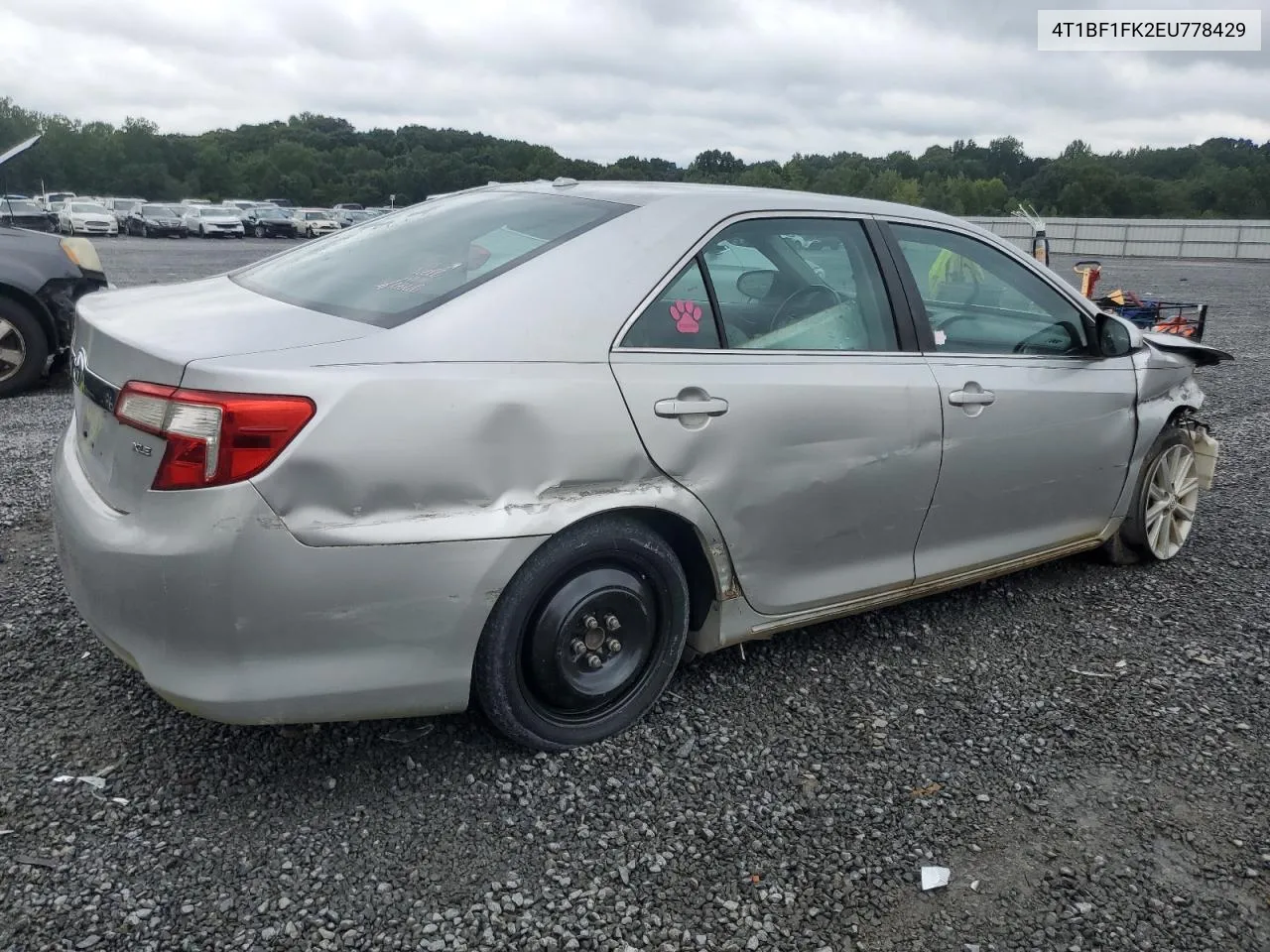 2014 Toyota Camry L VIN: 4T1BF1FK2EU778429 Lot: 66014524