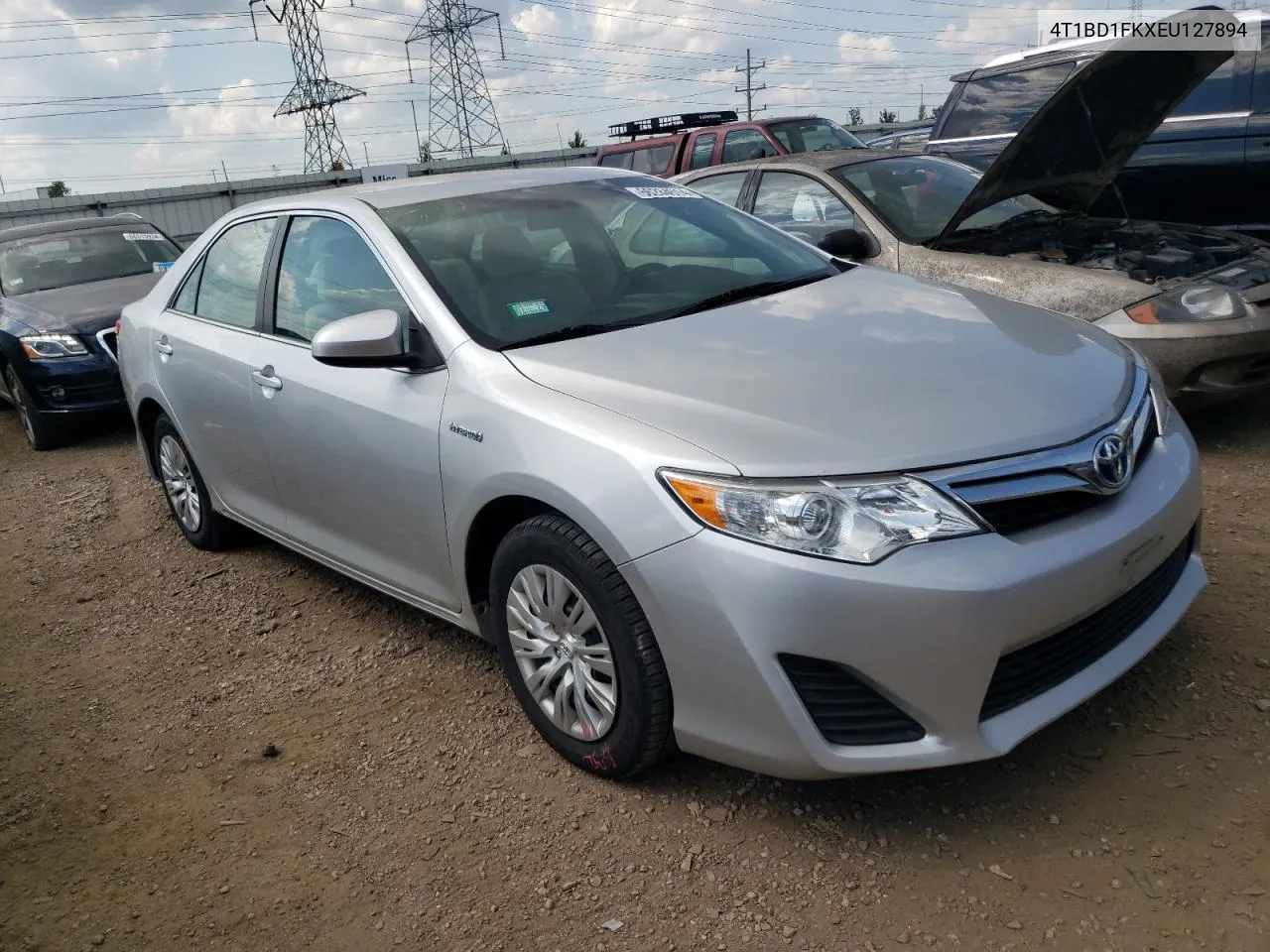 2014 Toyota Camry Hybrid VIN: 4T1BD1FKXEU127894 Lot: 66284614