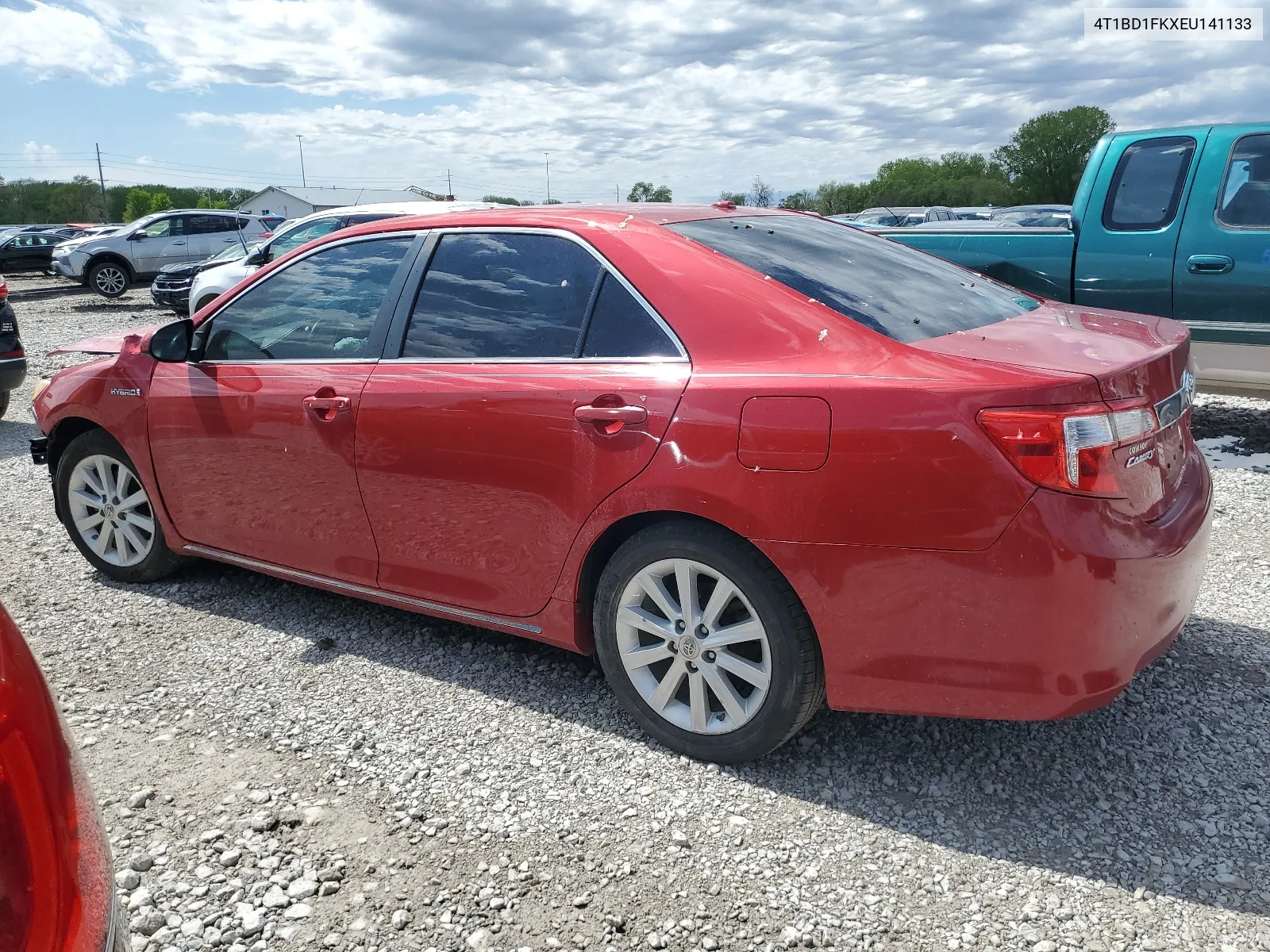 2014 Toyota Camry Hybrid VIN: 4T1BD1FKXEU141133 Lot: 66416804