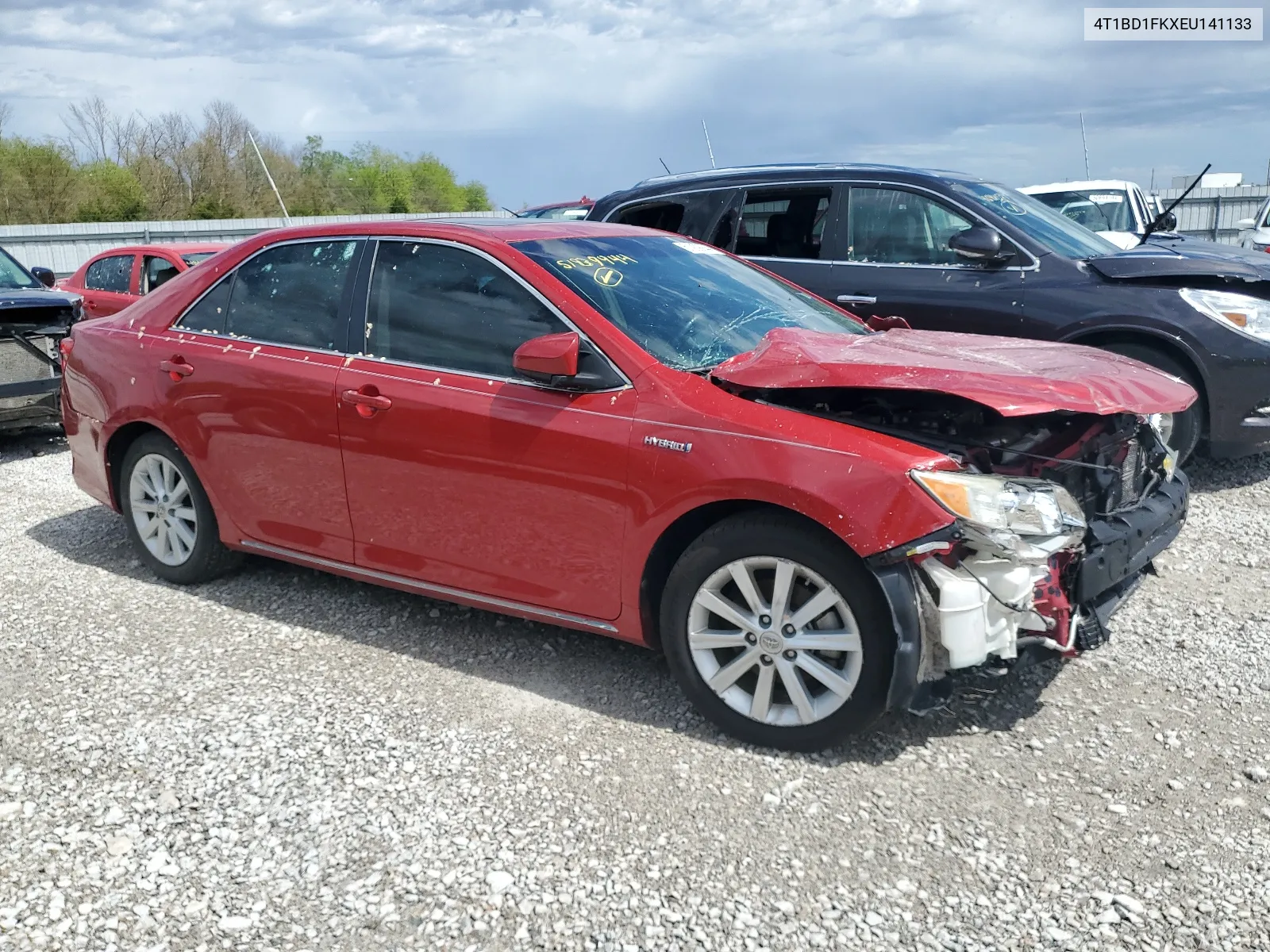 2014 Toyota Camry Hybrid VIN: 4T1BD1FKXEU141133 Lot: 66416804