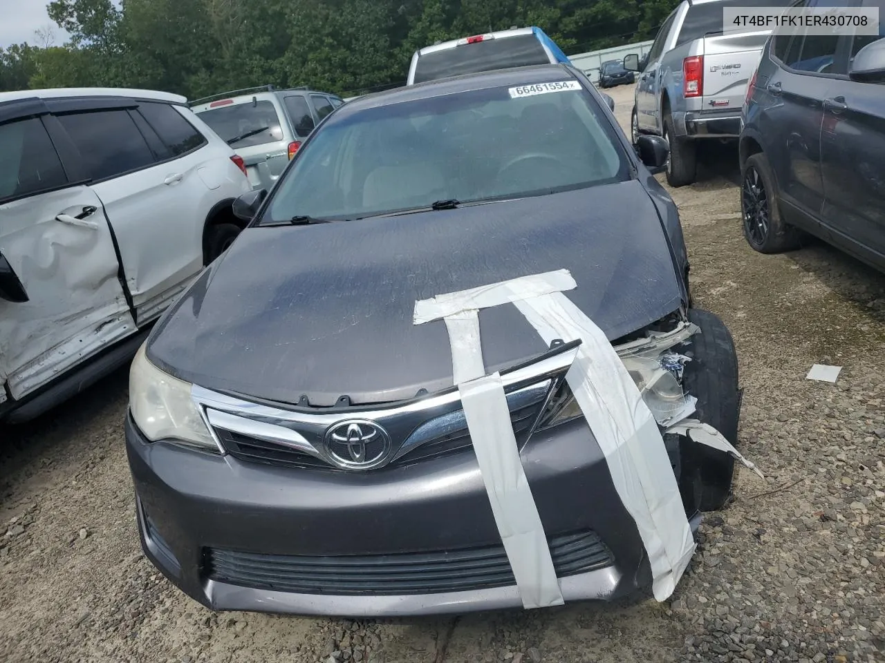 2014 Toyota Camry L VIN: 4T4BF1FK1ER430708 Lot: 66461554