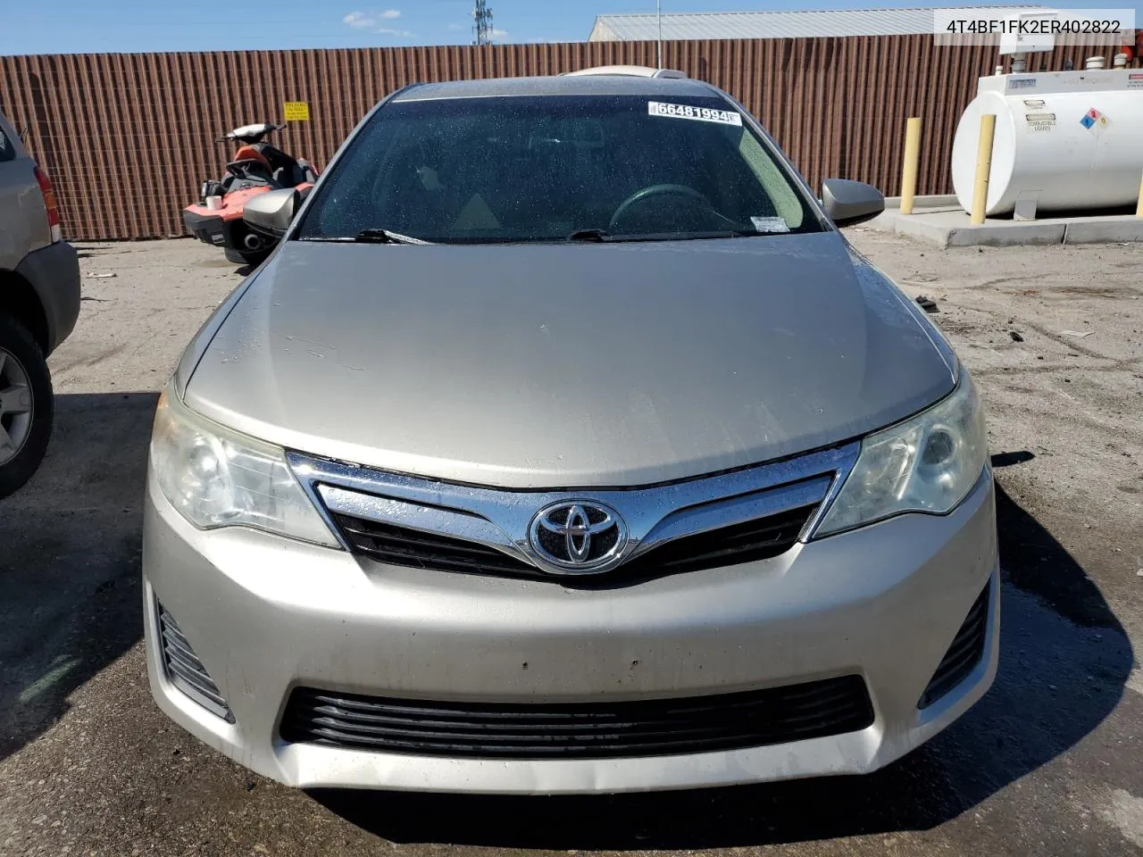 2014 Toyota Camry L VIN: 4T4BF1FK2ER402822 Lot: 66481994