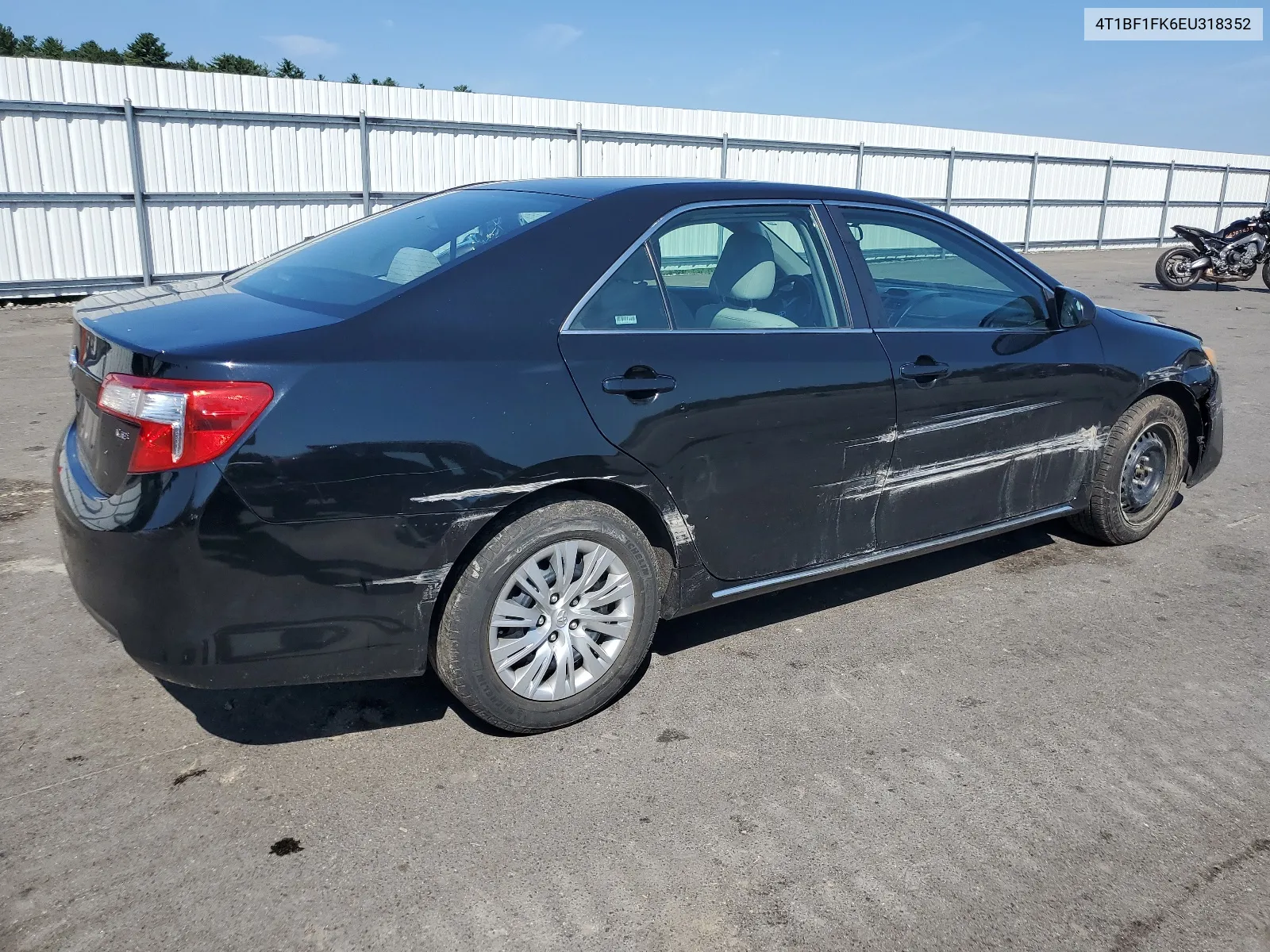 2014 Toyota Camry L VIN: 4T1BF1FK6EU318352 Lot: 66532304