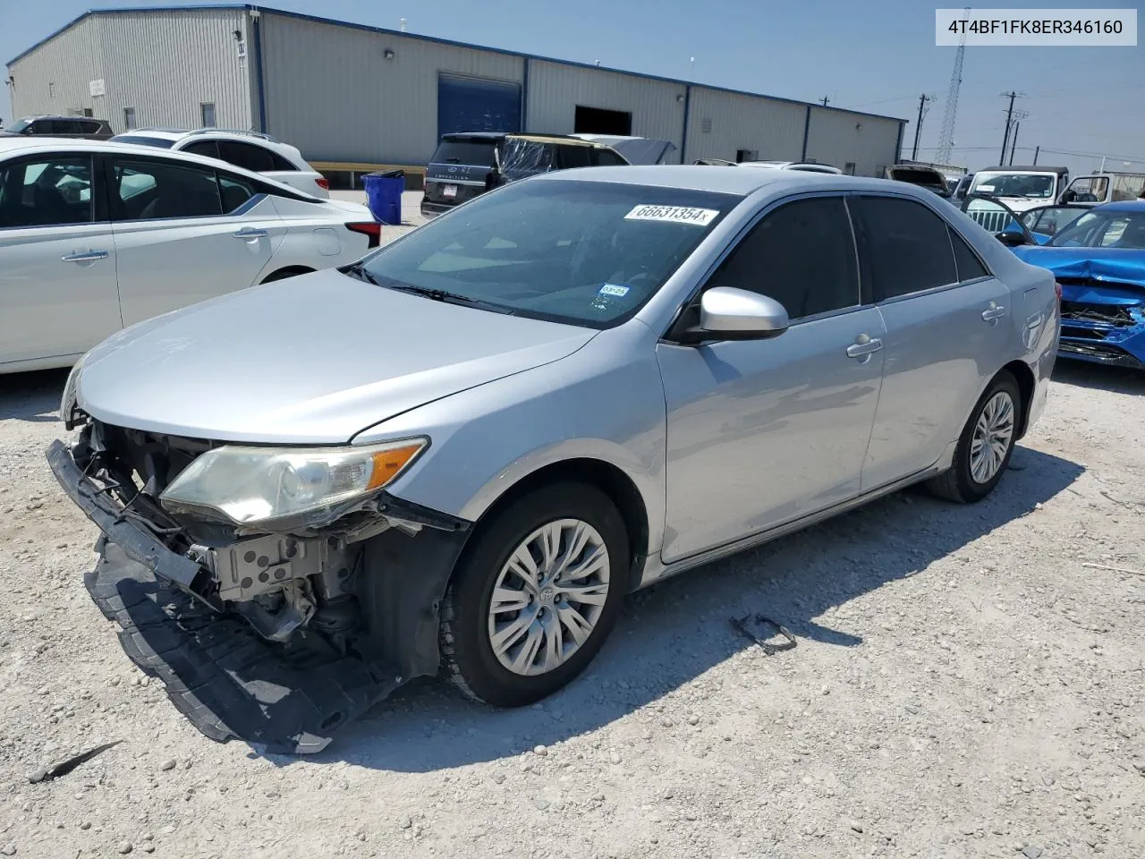 4T4BF1FK8ER346160 2014 Toyota Camry L