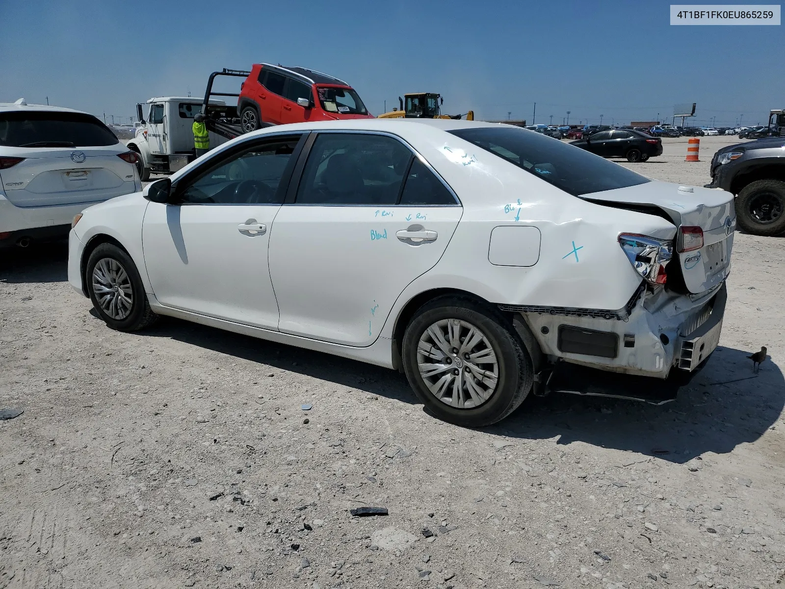 2014 Toyota Camry L VIN: 4T1BF1FK0EU865259 Lot: 66835984