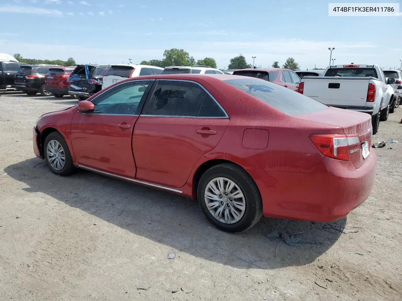 2014 Toyota Camry L VIN: 4T4BF1FK3ER411786 Lot: 66839814