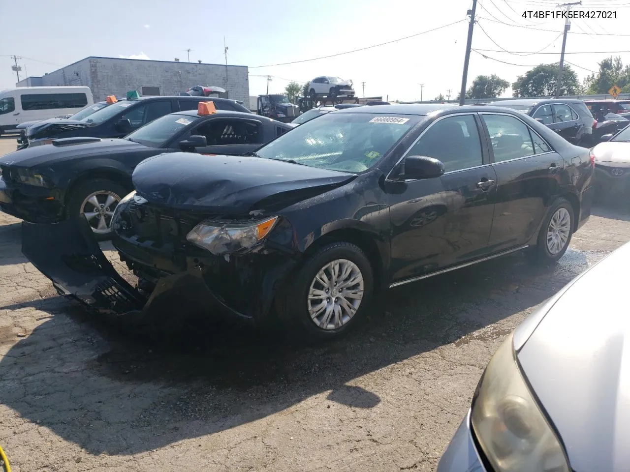 2014 Toyota Camry L VIN: 4T4BF1FK5ER427021 Lot: 66880954