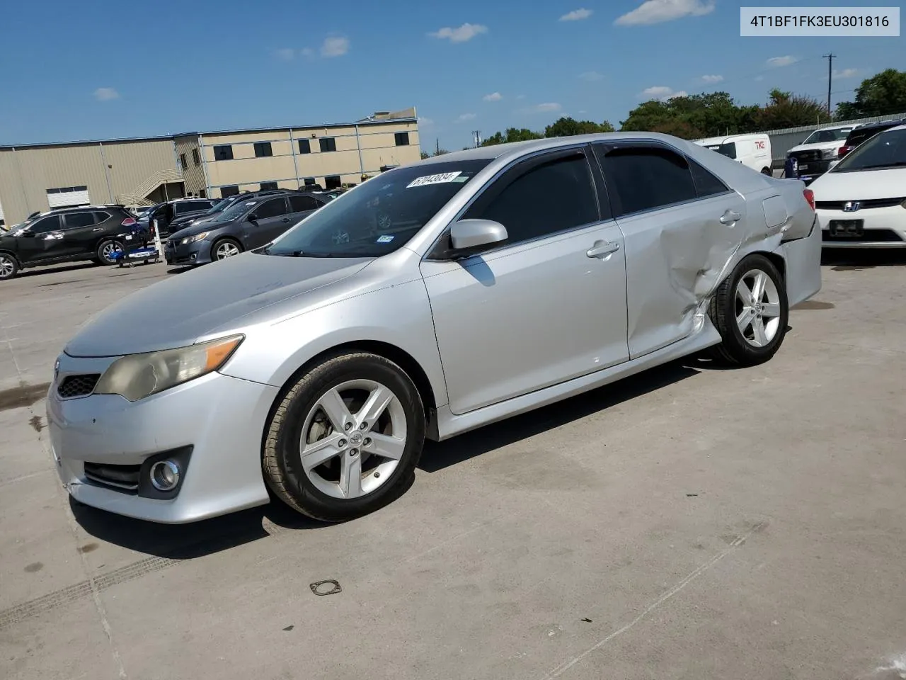 2014 Toyota Camry L VIN: 4T1BF1FK3EU301816 Lot: 67043034