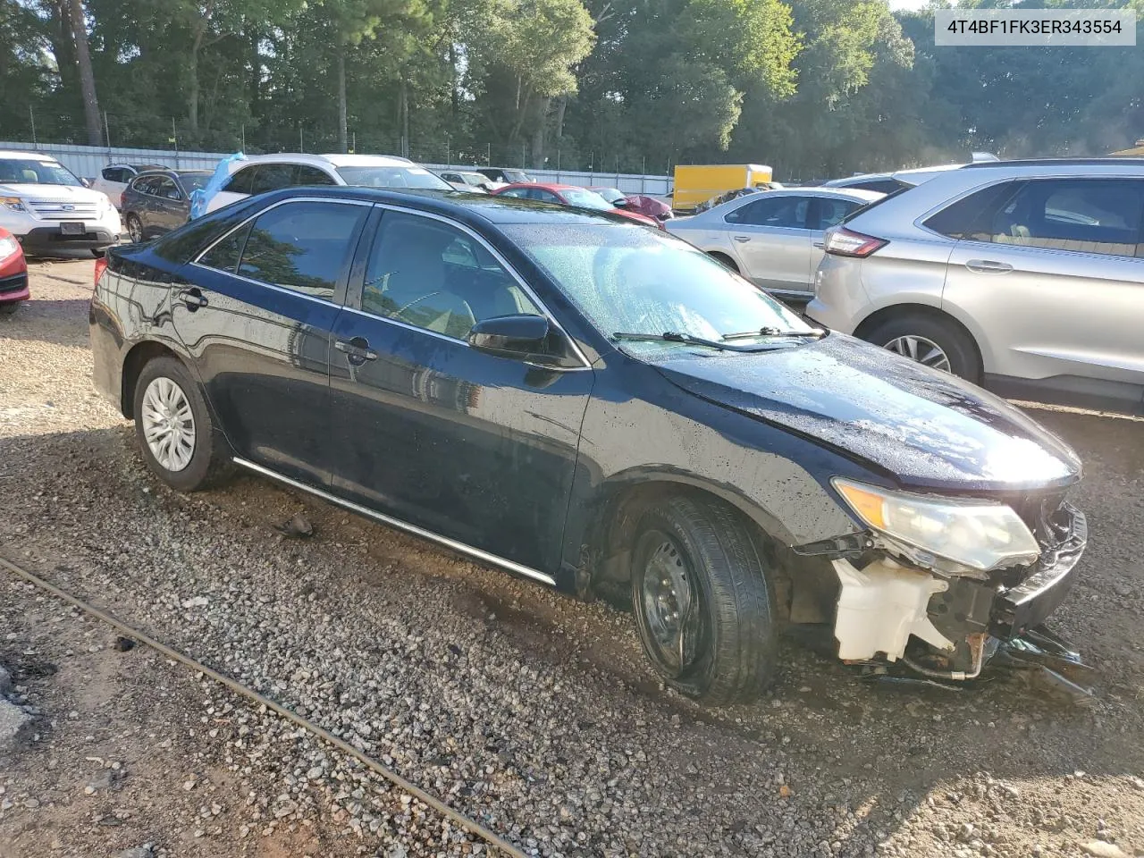 4T4BF1FK3ER343554 2014 Toyota Camry L