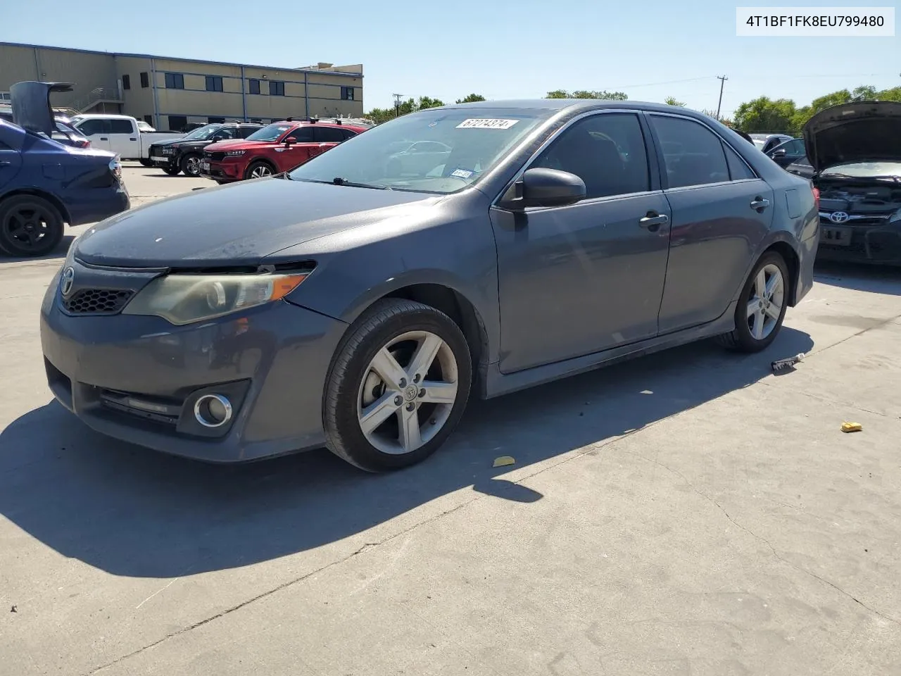 2014 Toyota Camry L VIN: 4T1BF1FK8EU799480 Lot: 67274374