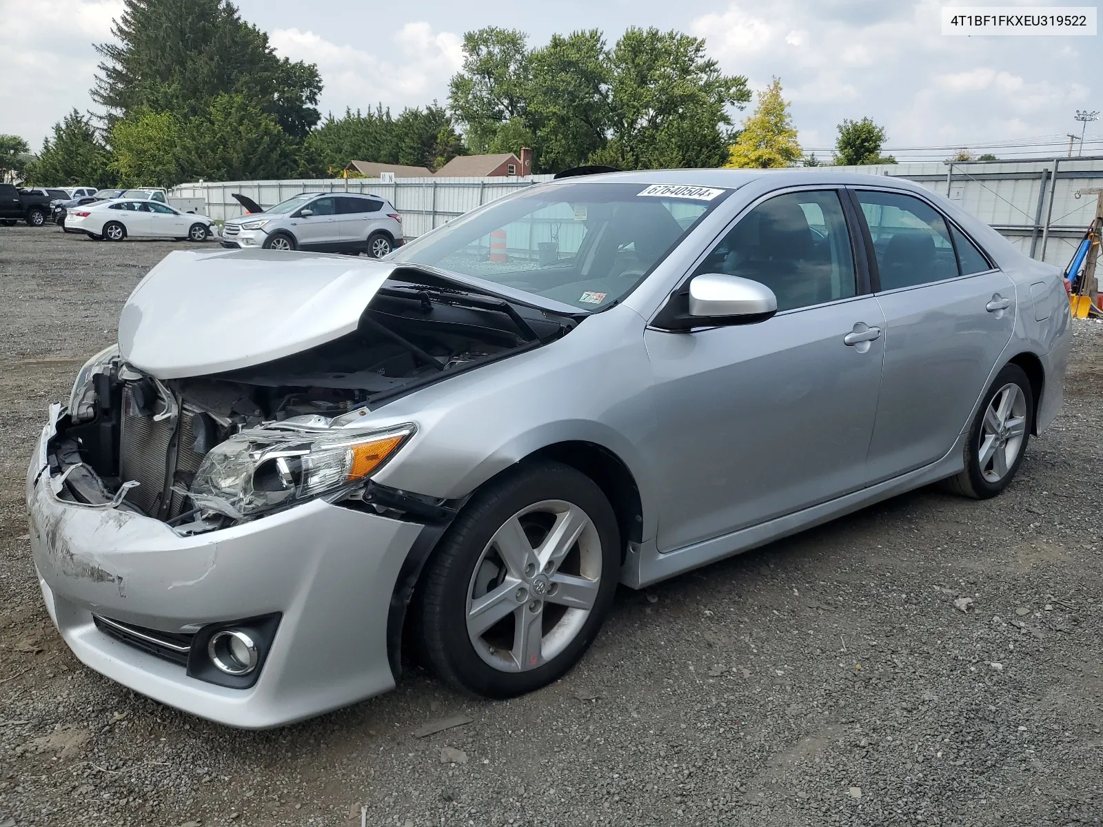 2014 Toyota Camry L VIN: 4T1BF1FKXEU319522 Lot: 67640504