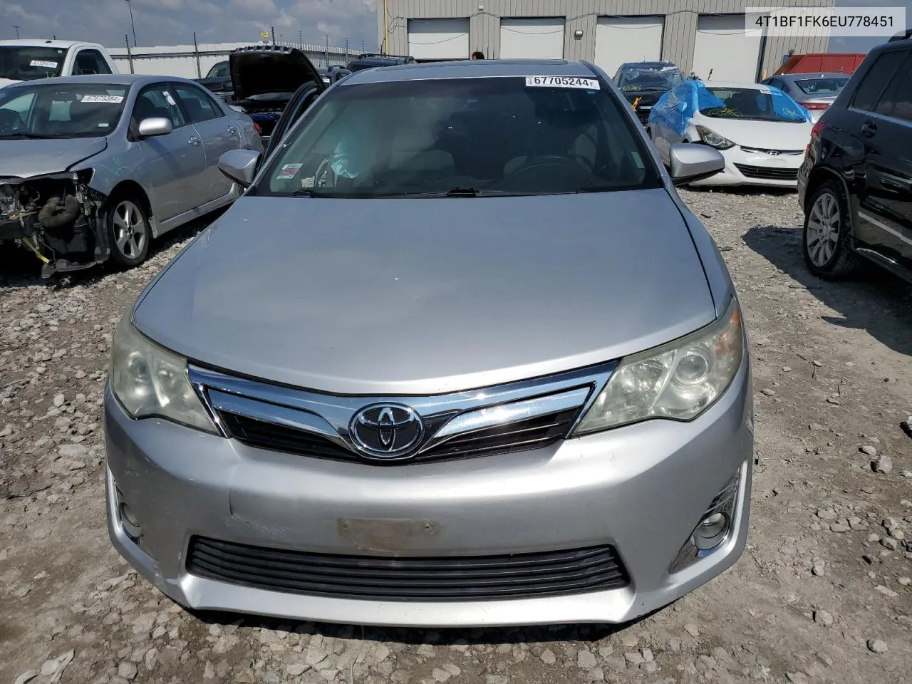 2014 Toyota Camry L VIN: 4T1BF1FK6EU778451 Lot: 67705244