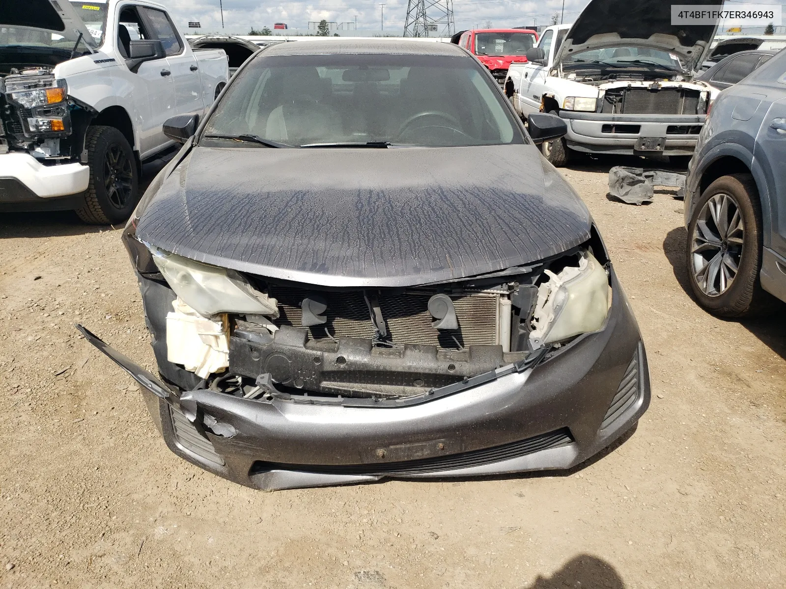 2014 Toyota Camry L VIN: 4T4BF1FK7ER346943 Lot: 67748574