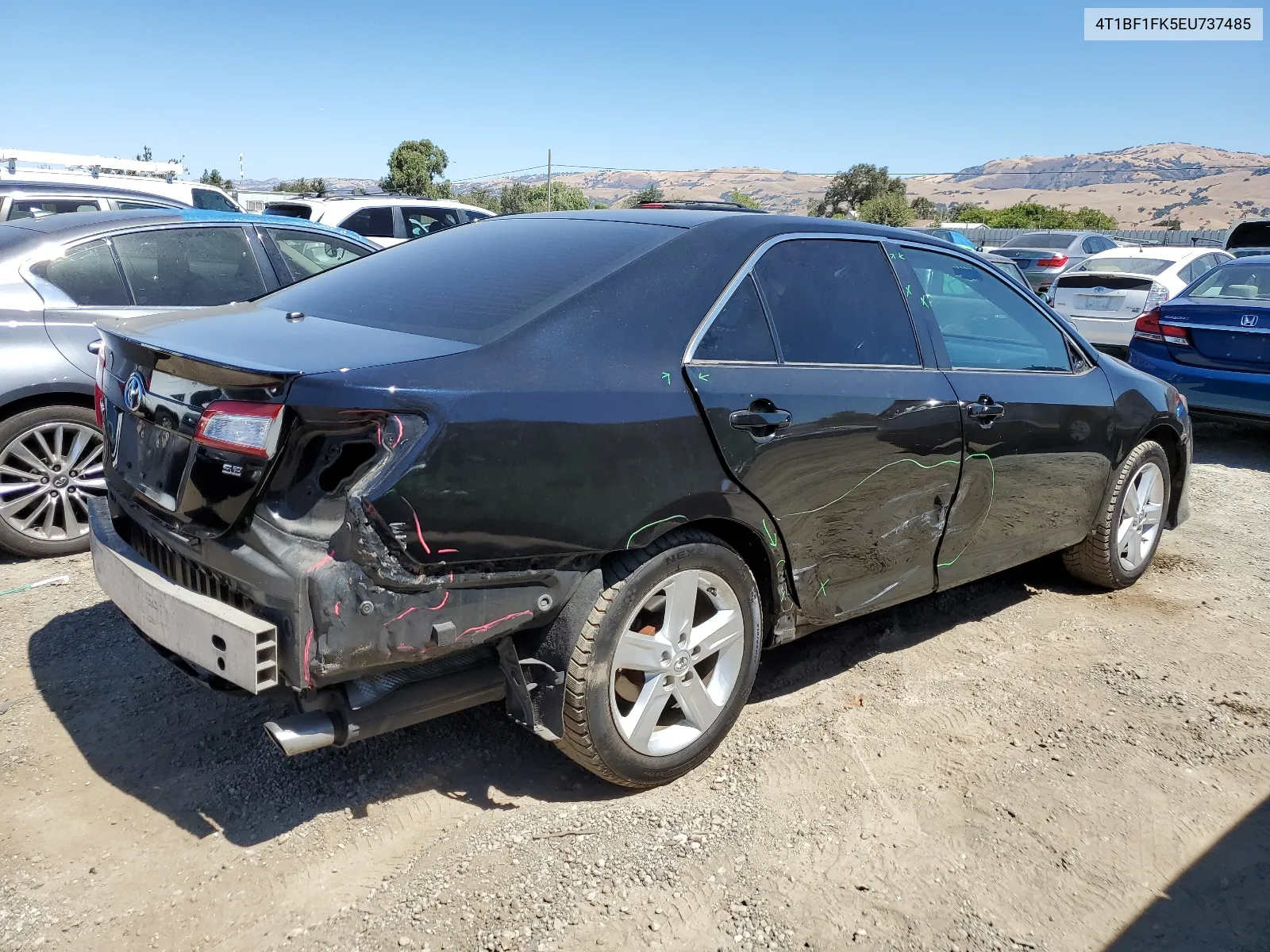 2014 Toyota Camry L VIN: 4T1BF1FK5EU737485 Lot: 67954224