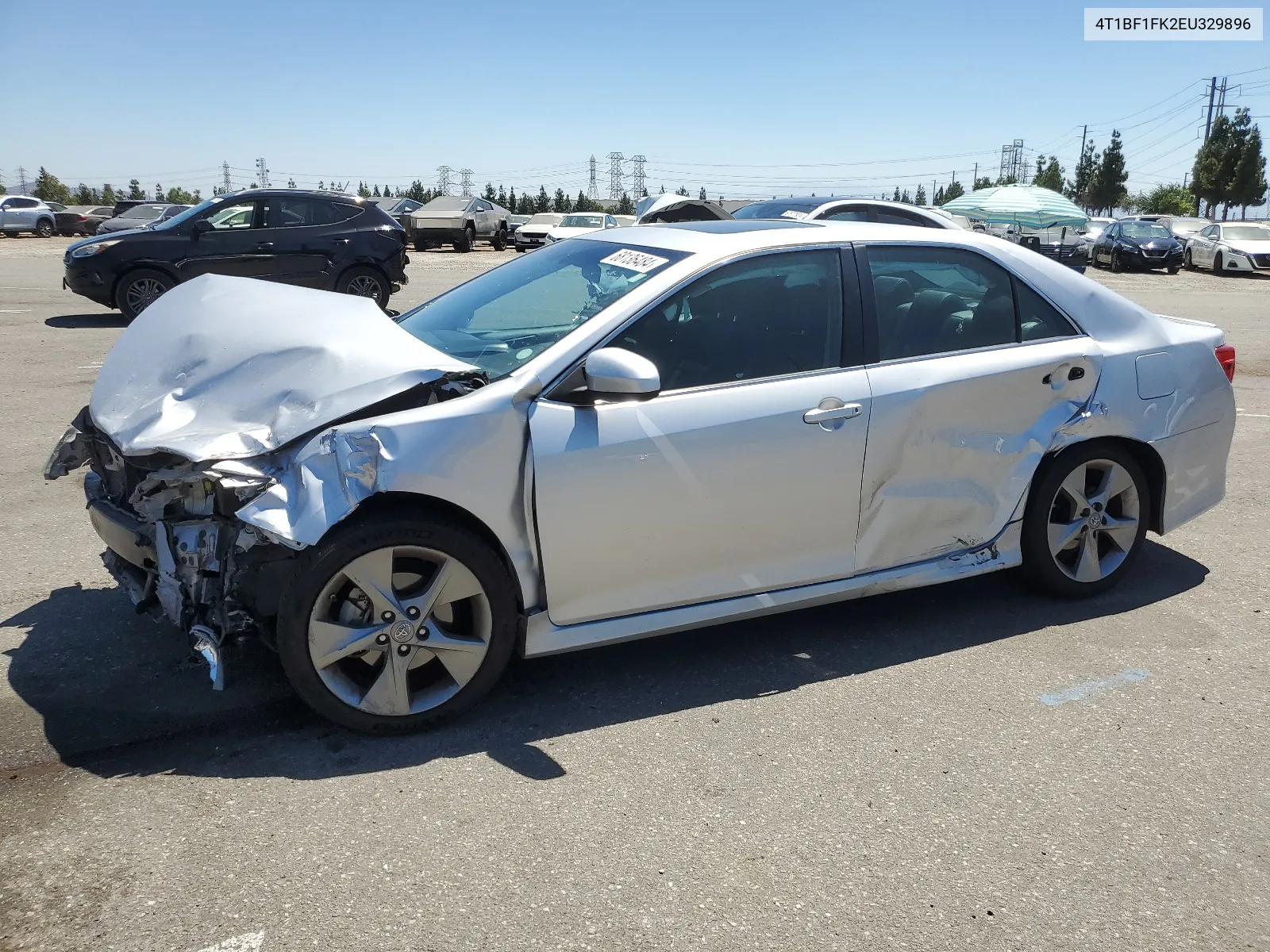 2014 Toyota Camry L VIN: 4T1BF1FK2EU329896 Lot: 68136484