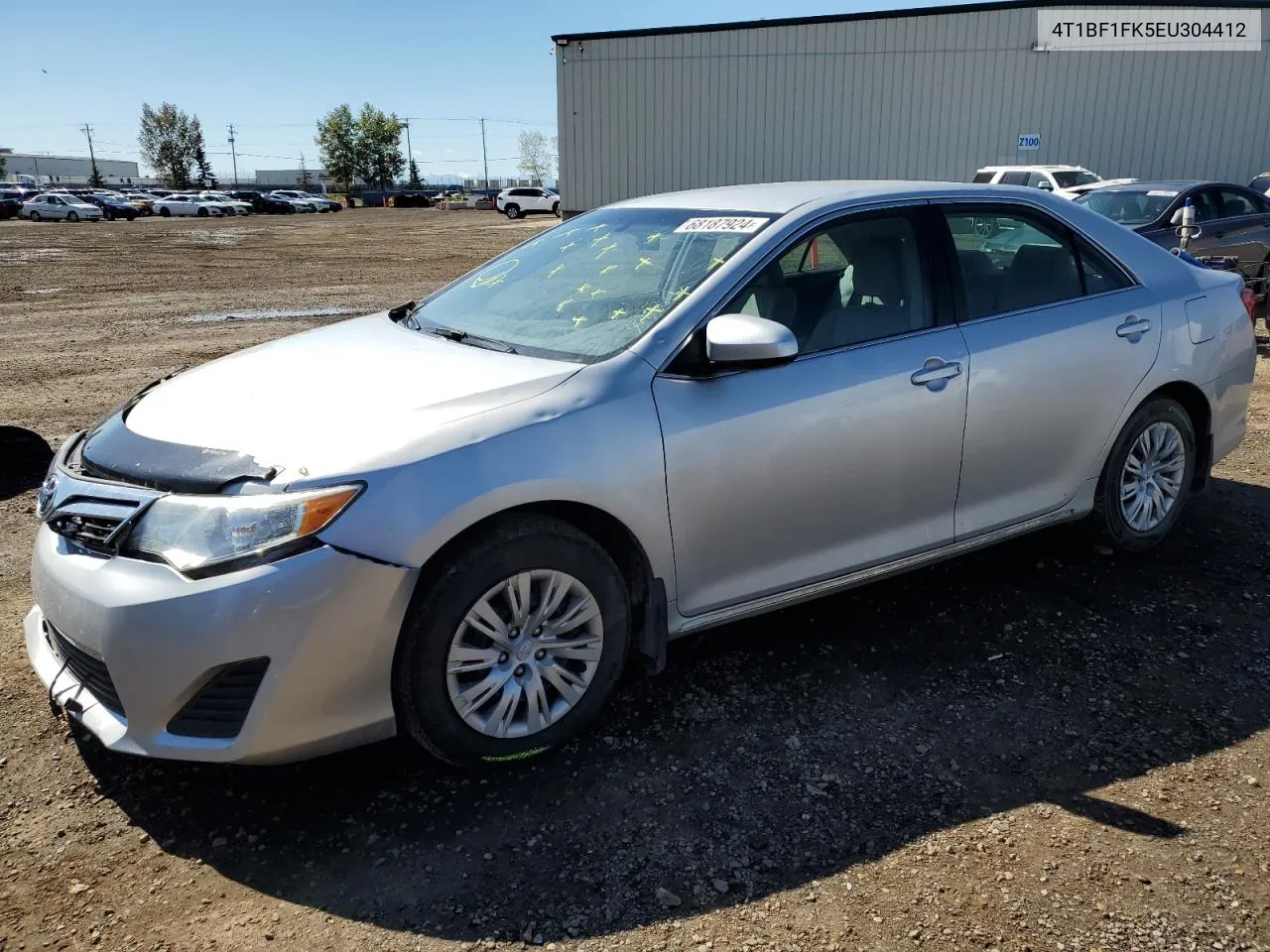 2014 Toyota Camry L VIN: 4T1BF1FK5EU304412 Lot: 68187924