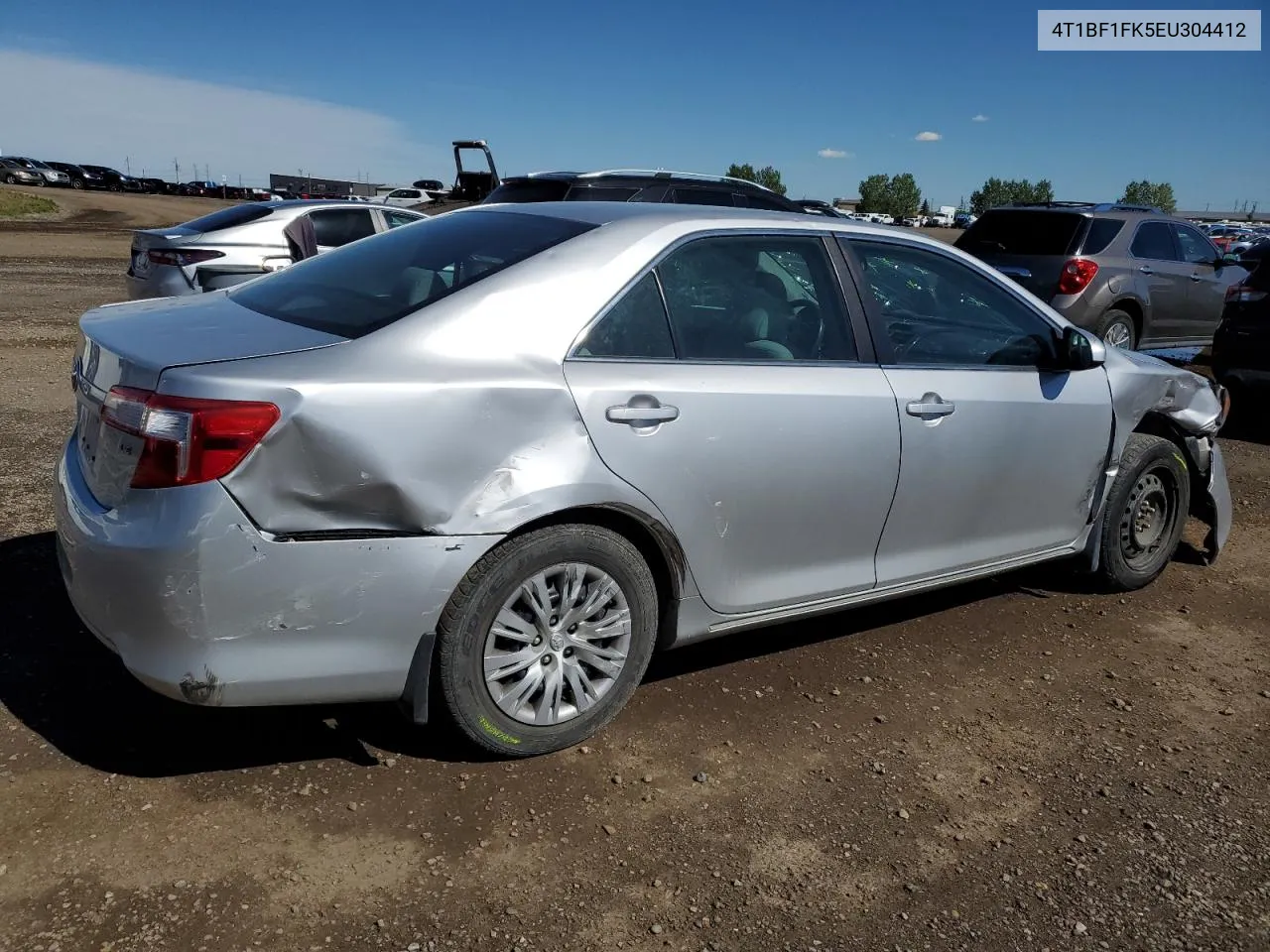 2014 Toyota Camry L VIN: 4T1BF1FK5EU304412 Lot: 68187924