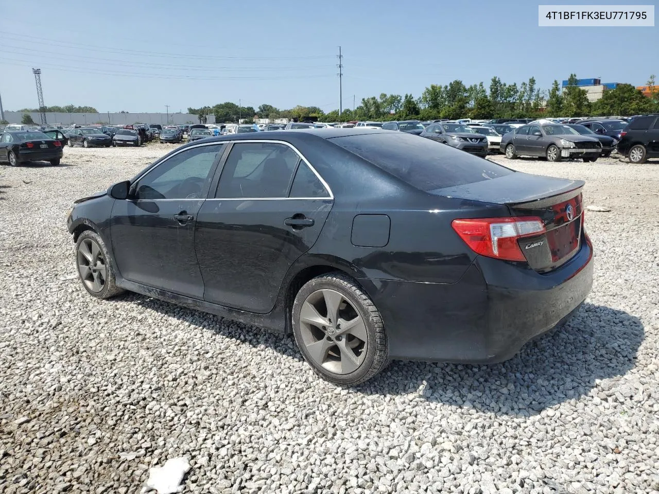 2014 Toyota Camry L VIN: 4T1BF1FK3EU771795 Lot: 68731484