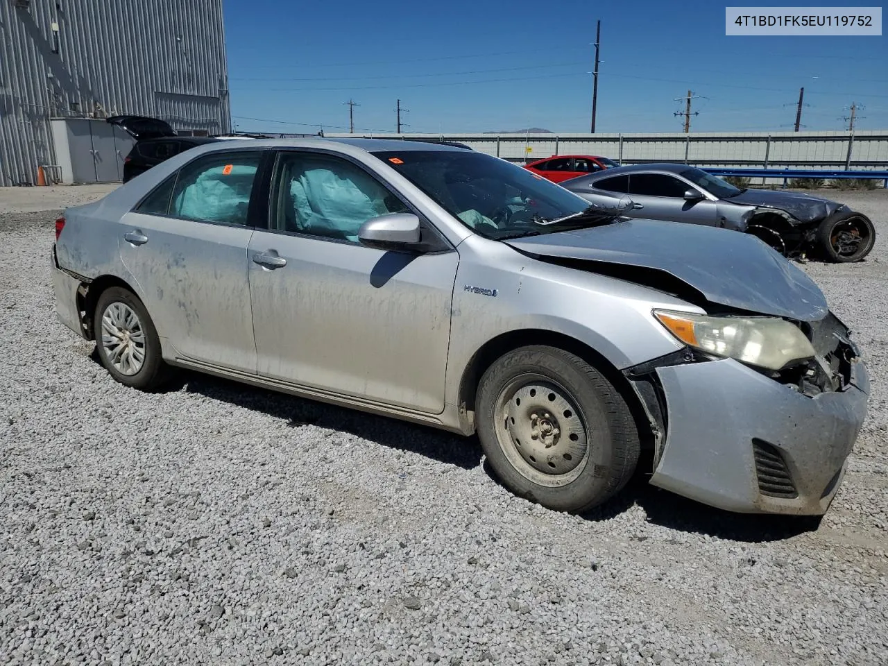 4T1BD1FK5EU119752 2014 Toyota Camry Hybrid