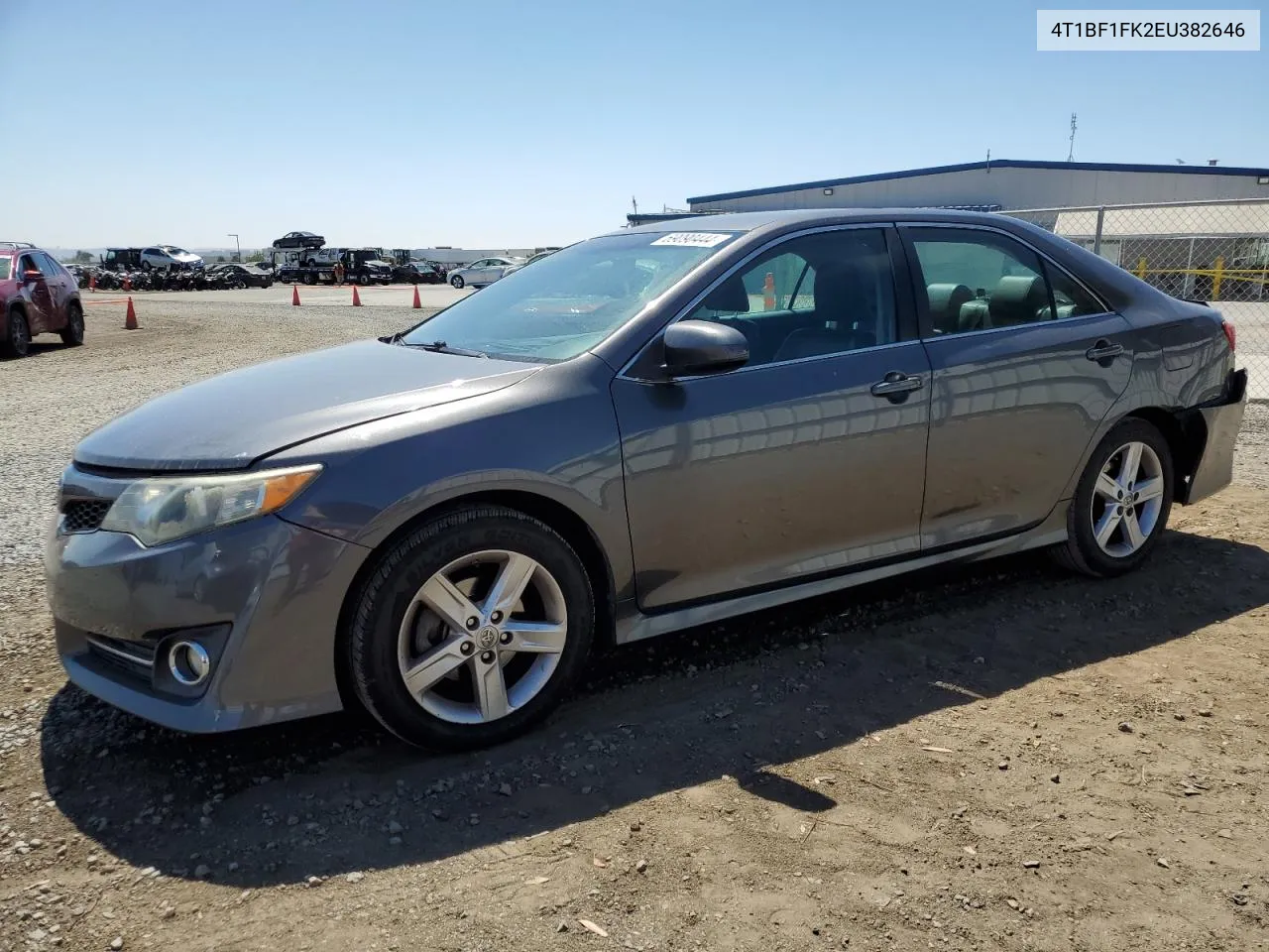 2014 Toyota Camry L VIN: 4T1BF1FK2EU382646 Lot: 69090444