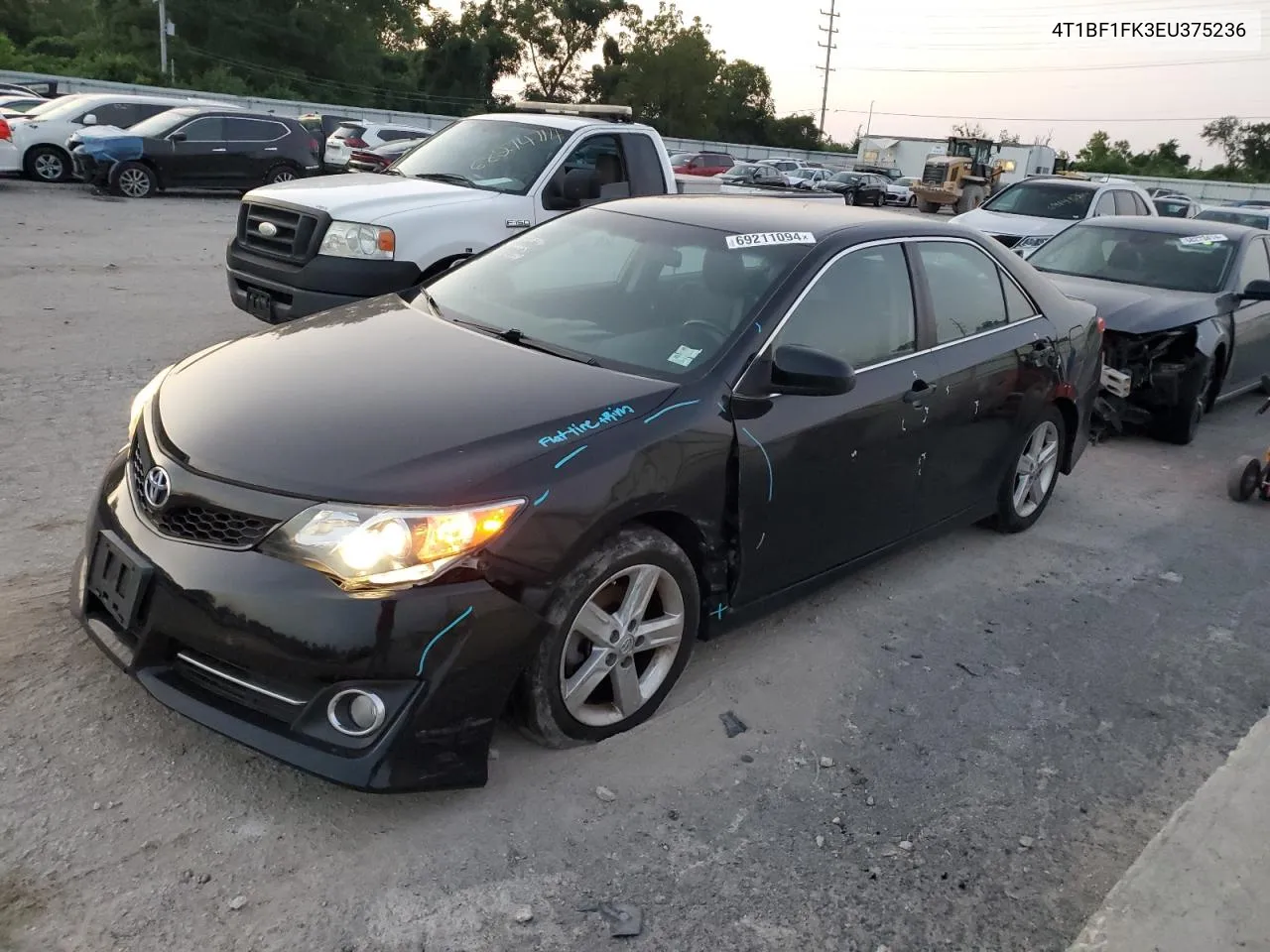 4T1BF1FK3EU375236 2014 Toyota Camry L