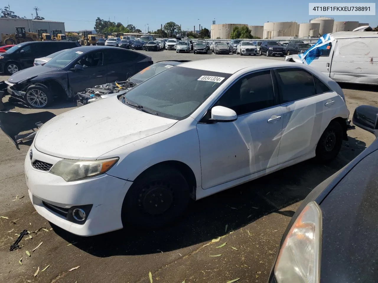 2014 Toyota Camry L VIN: 4T1BF1FKXEU738891 Lot: 69341324