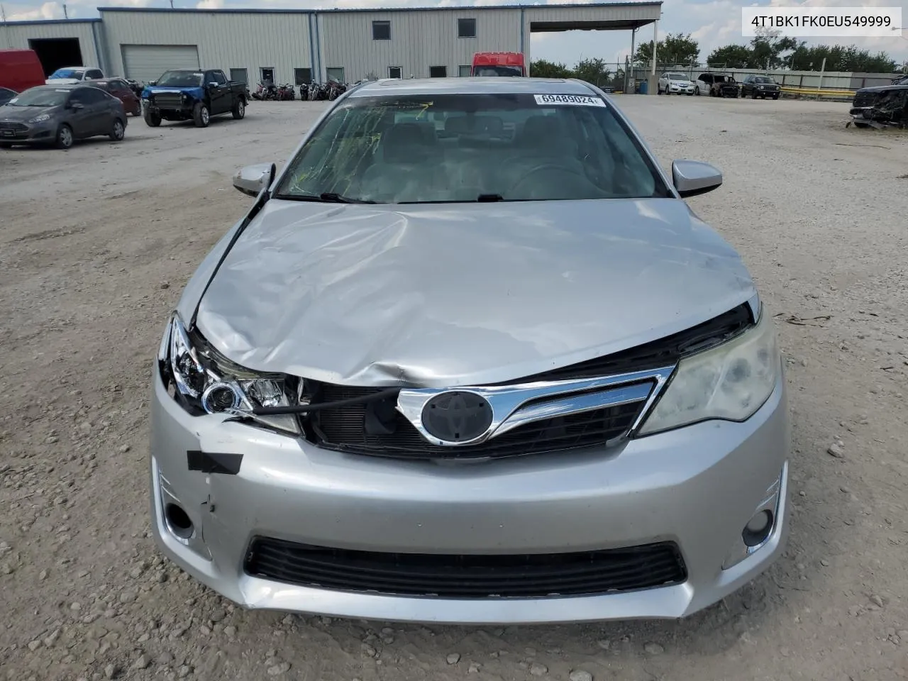 2014 Toyota Camry Se VIN: 4T1BK1FK0EU549999 Lot: 69489024