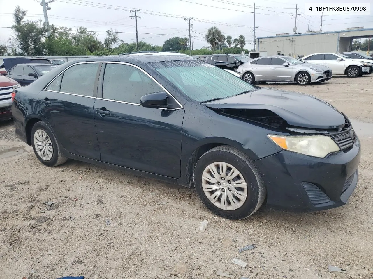 2014 Toyota Camry L VIN: 4T1BF1FK8EU870998 Lot: 69666794