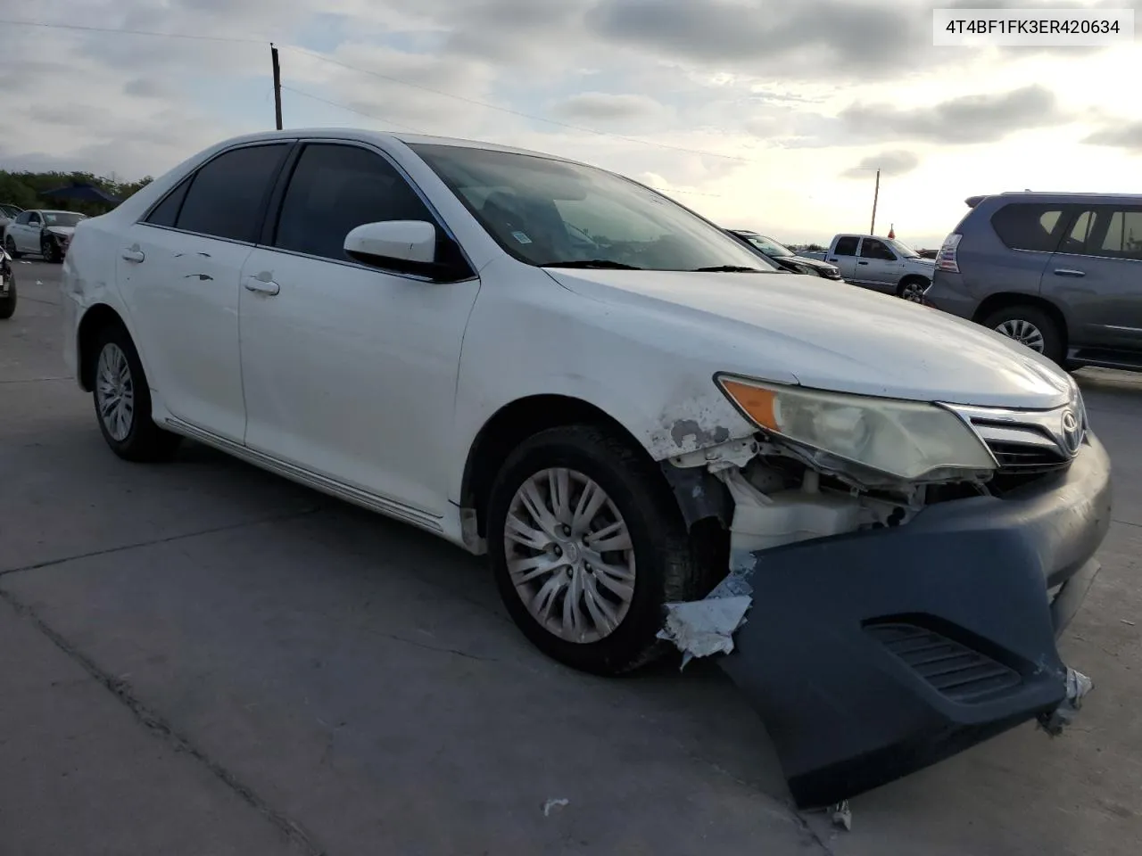 4T4BF1FK3ER420634 2014 Toyota Camry L