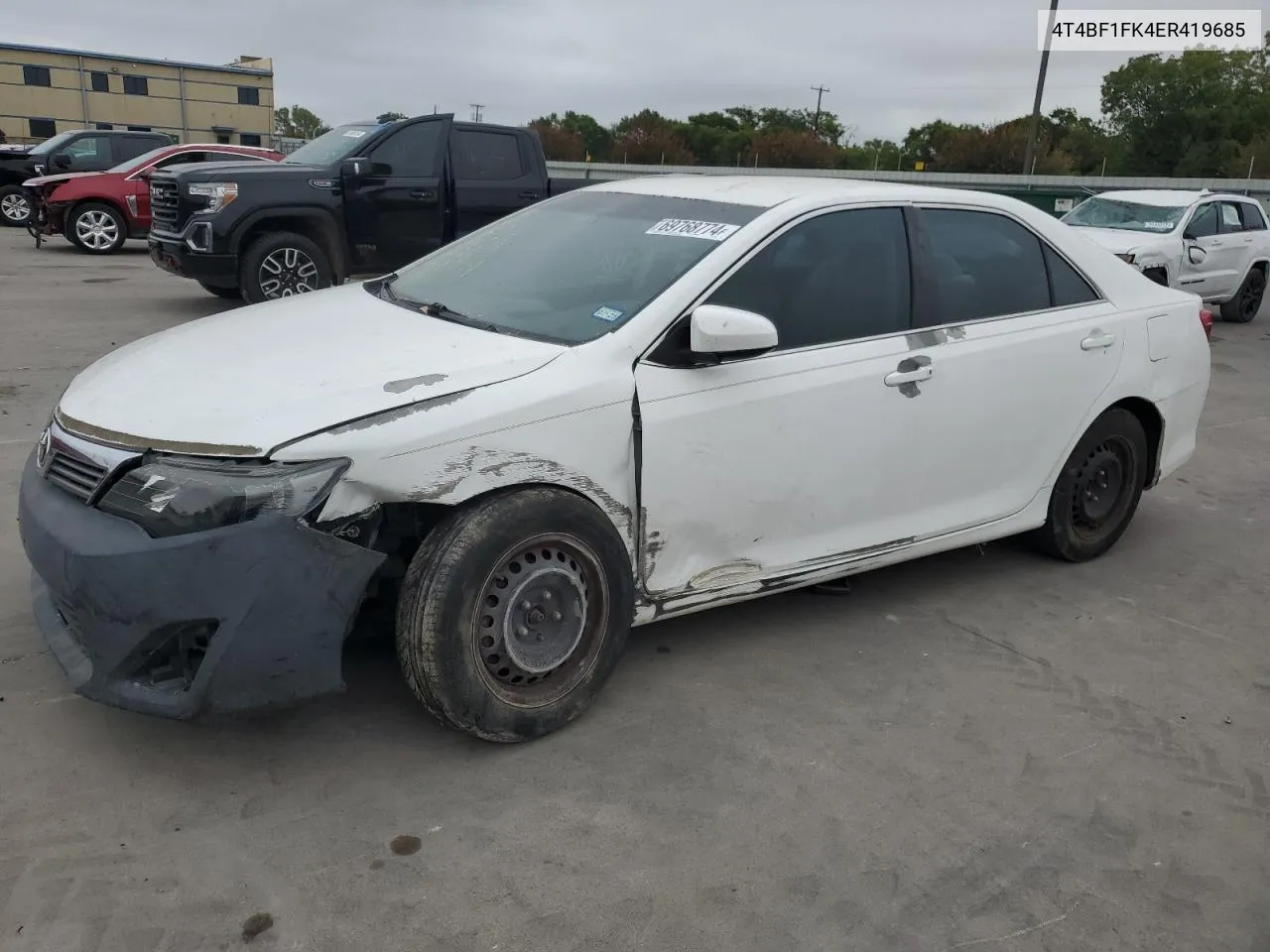 4T4BF1FK4ER419685 2014 Toyota Camry L