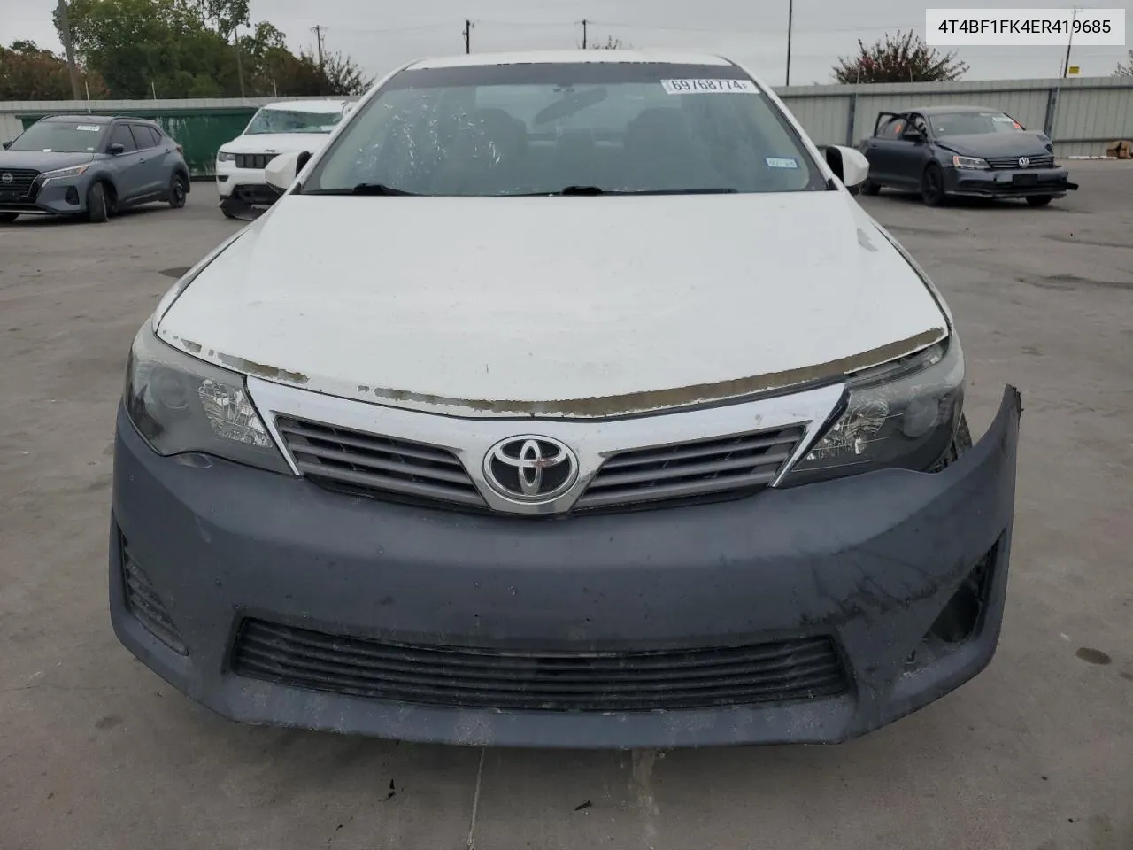 2014 Toyota Camry L VIN: 4T4BF1FK4ER419685 Lot: 69768774