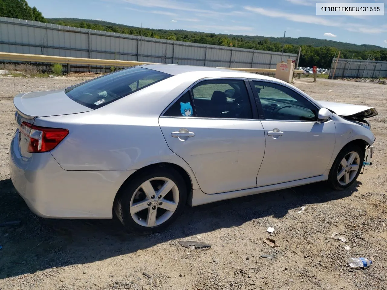 2014 Toyota Camry L VIN: 4T1BF1FK8EU431655 Lot: 69778744