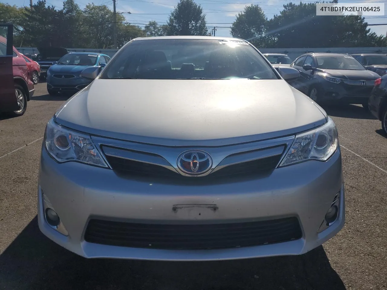 2014 Toyota Camry Hybrid VIN: 4T1BD1FK2EU106425 Lot: 69850774