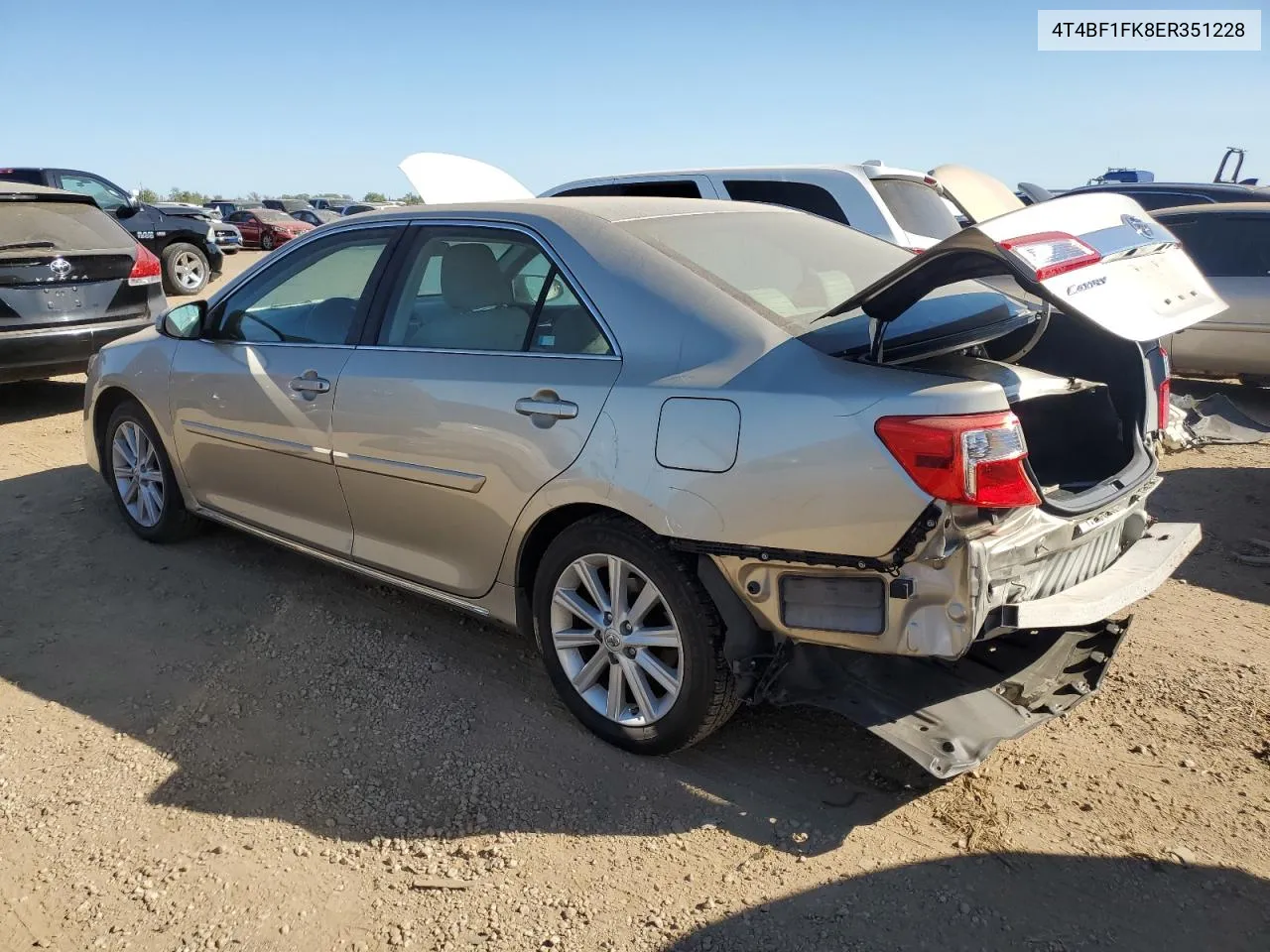 2014 Toyota Camry L VIN: 4T4BF1FK8ER351228 Lot: 70069474