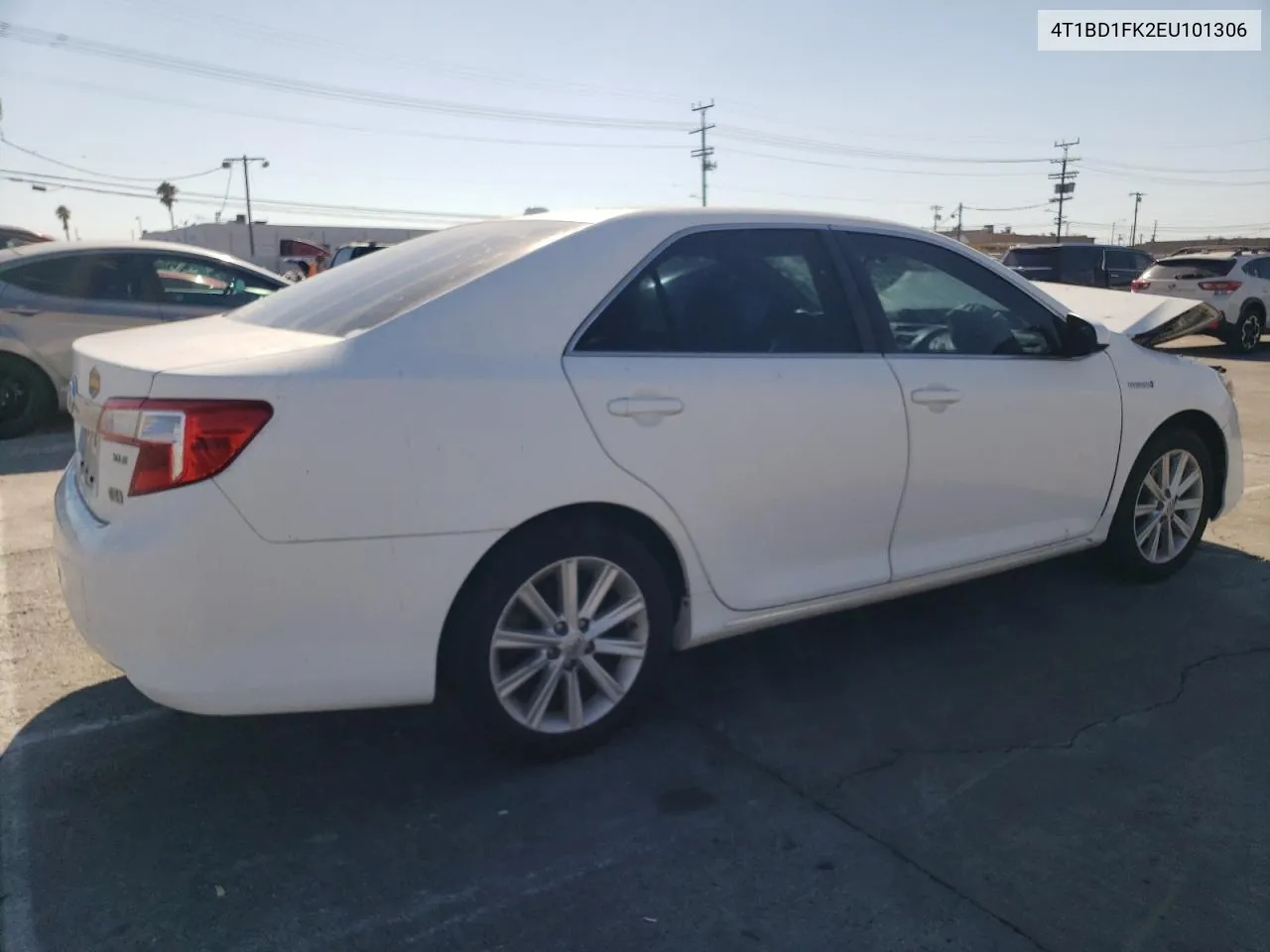 2014 Toyota Camry Hybrid VIN: 4T1BD1FK2EU101306 Lot: 70140374