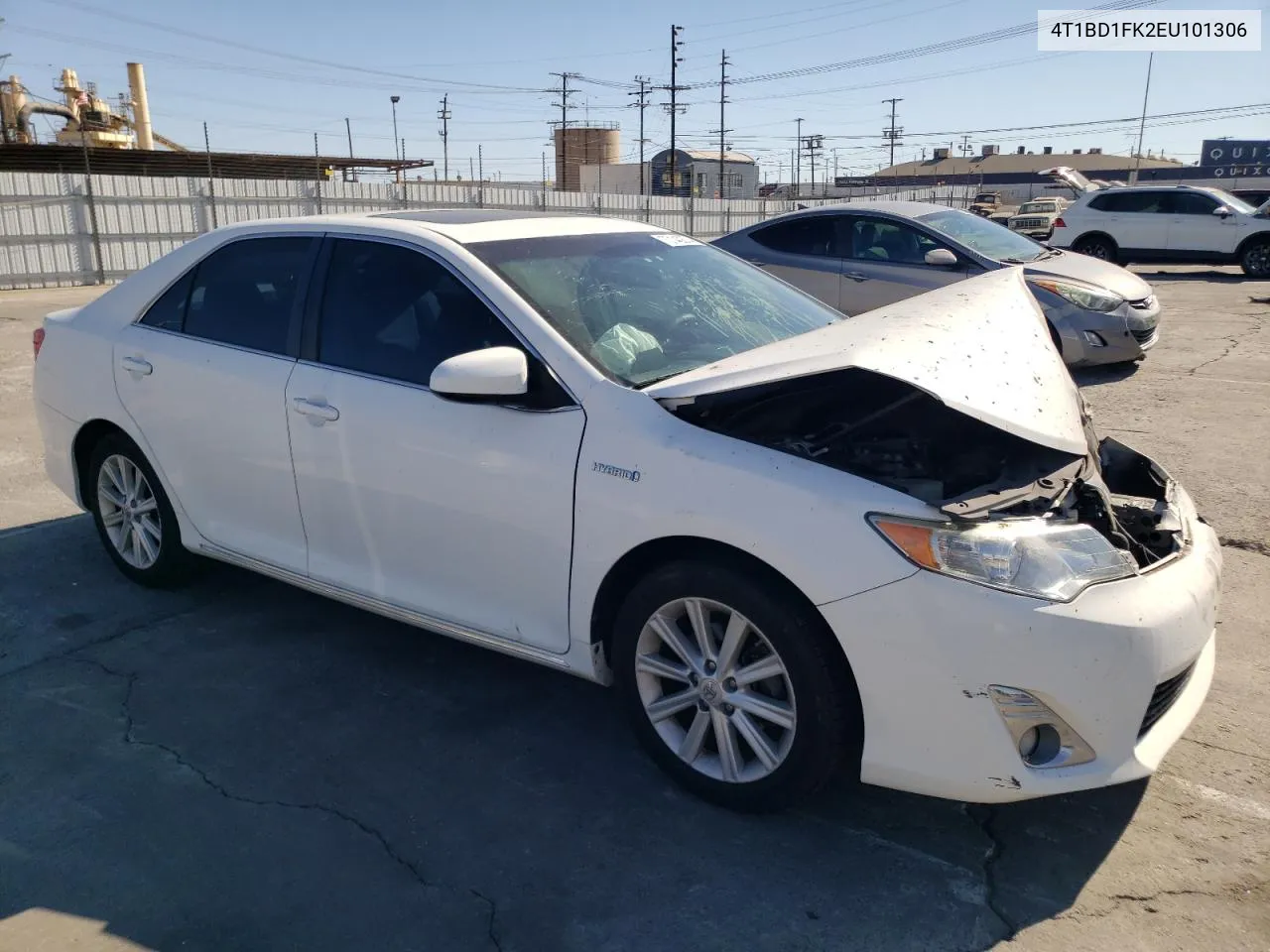 4T1BD1FK2EU101306 2014 Toyota Camry Hybrid