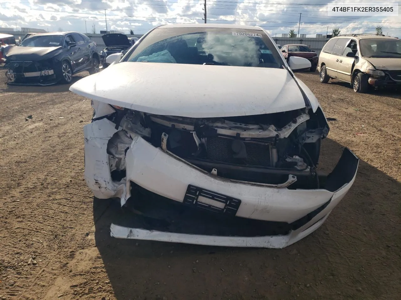 4T4BF1FK2ER355405 2014 Toyota Camry L