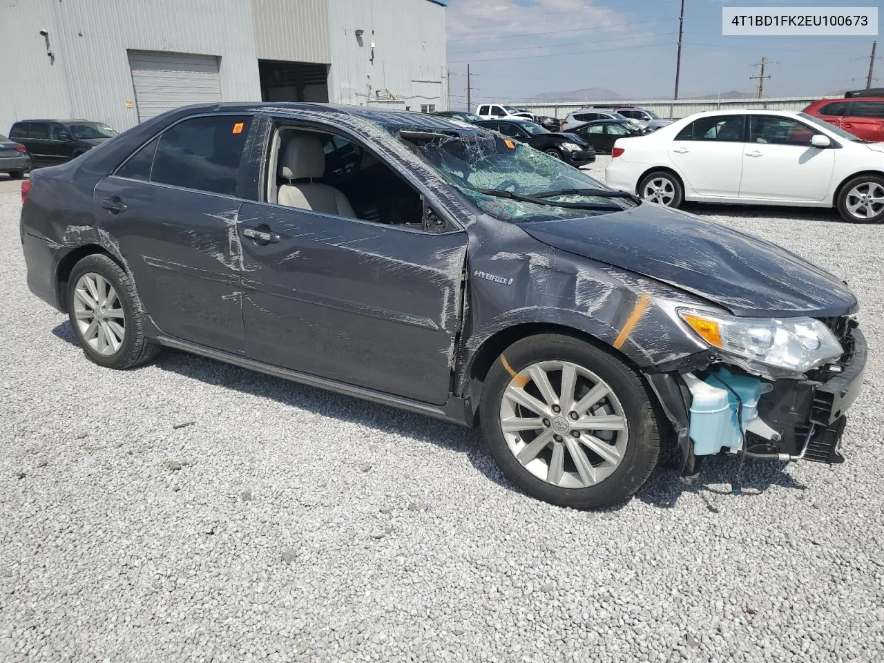 4T1BD1FK2EU100673 2014 Toyota Camry Hybrid