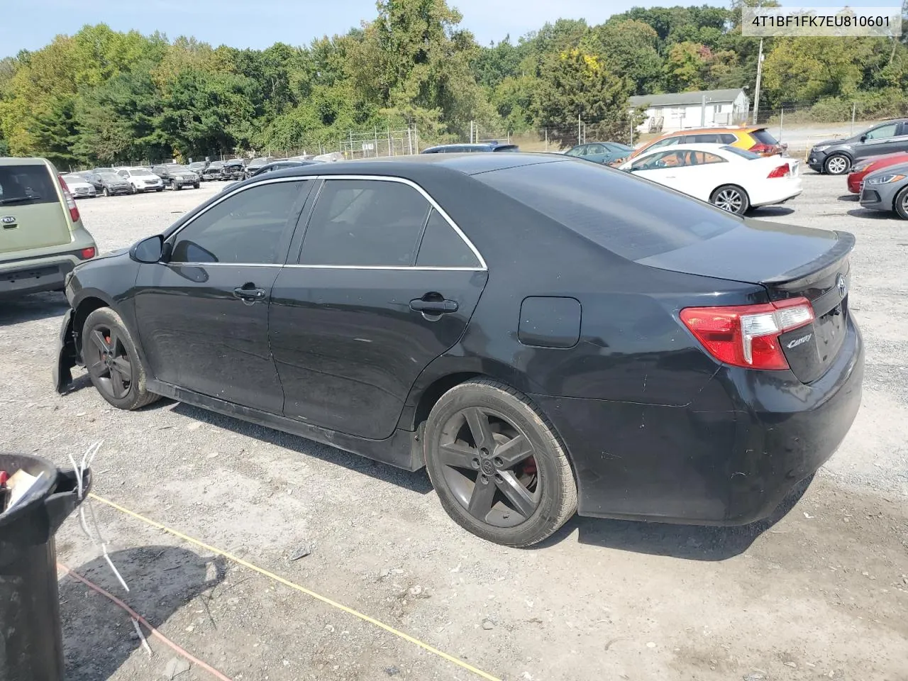 2014 Toyota Camry L VIN: 4T1BF1FK7EU810601 Lot: 70368754