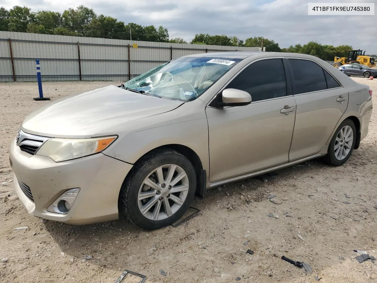 2014 Toyota Camry L VIN: 4T1BF1FK9EU745380 Lot: 70399914