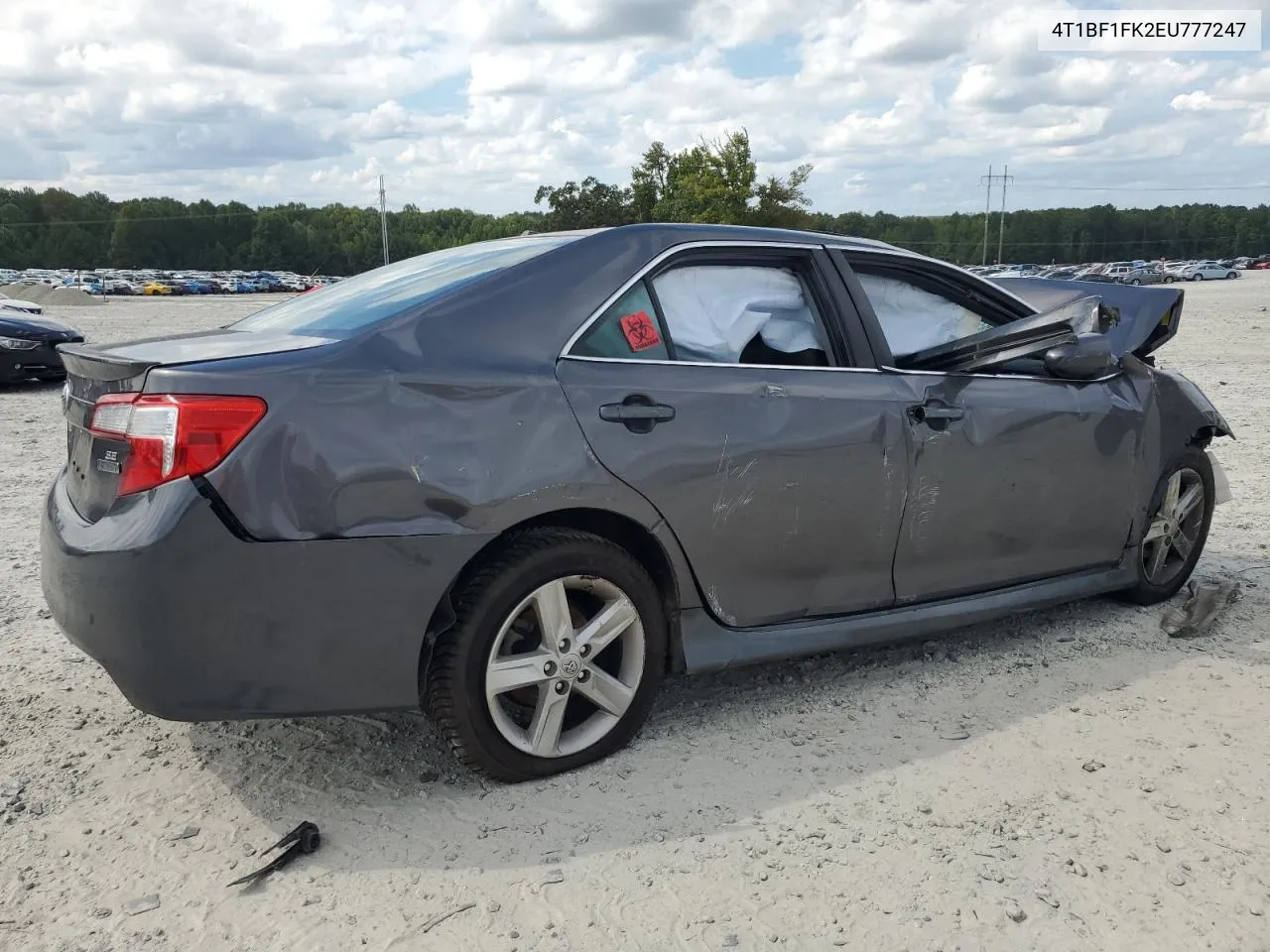 2014 Toyota Camry L VIN: 4T1BF1FK2EU777247 Lot: 70430844