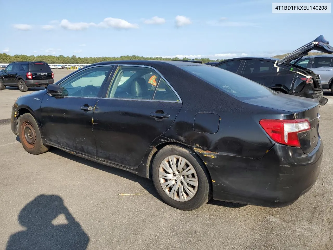 2014 Toyota Camry Hybrid VIN: 4T1BD1FKXEU140208 Lot: 70509514